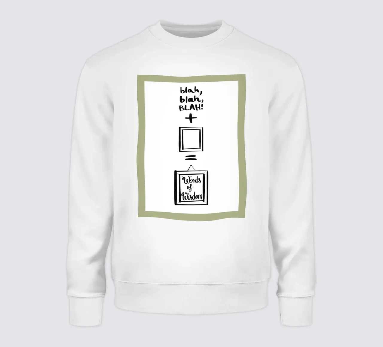 inquadrato 2 felpa da words-in-frames