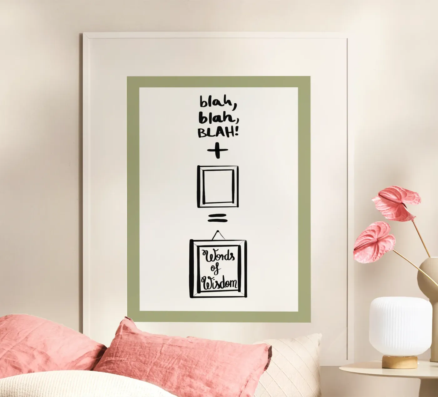 framed 2 poster by words-in-frames