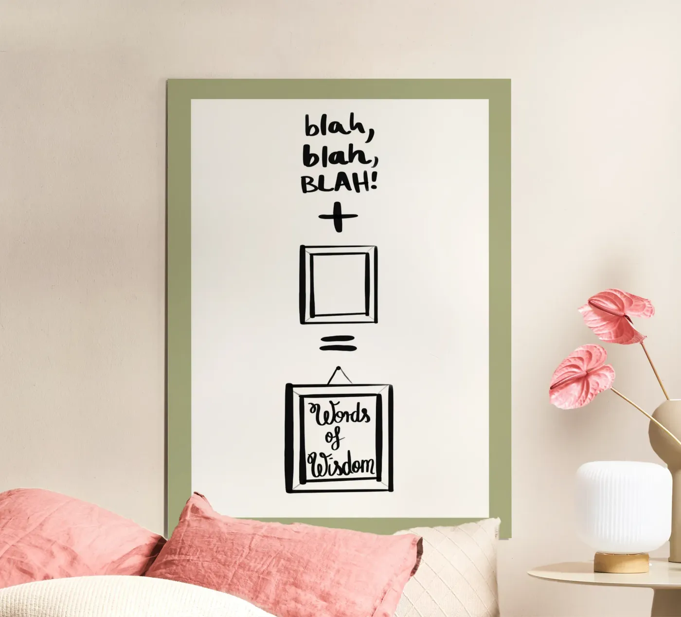 framed 2 poster by words-in-frames