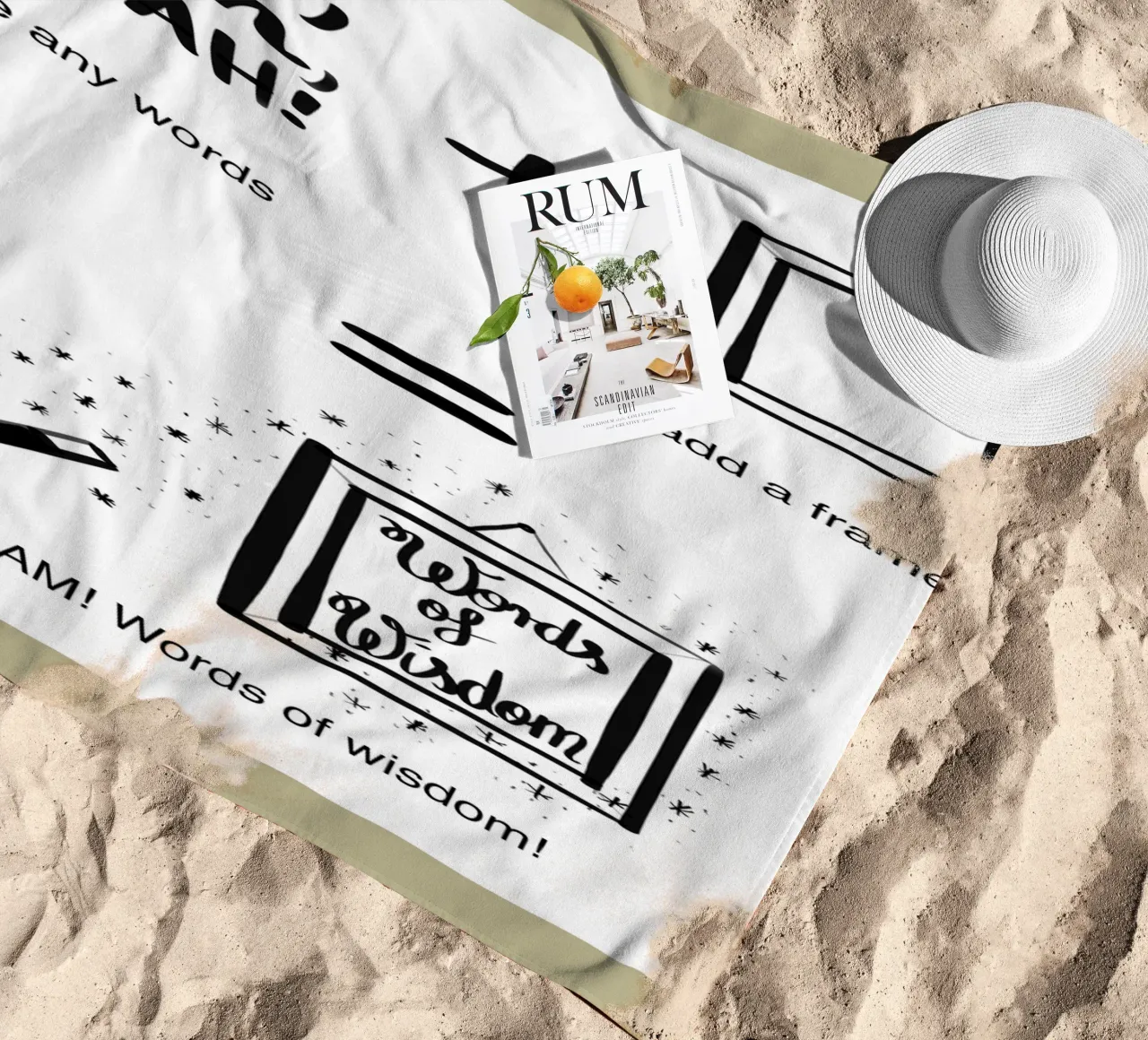 inquadrato 3 telo mare da words-in-frames