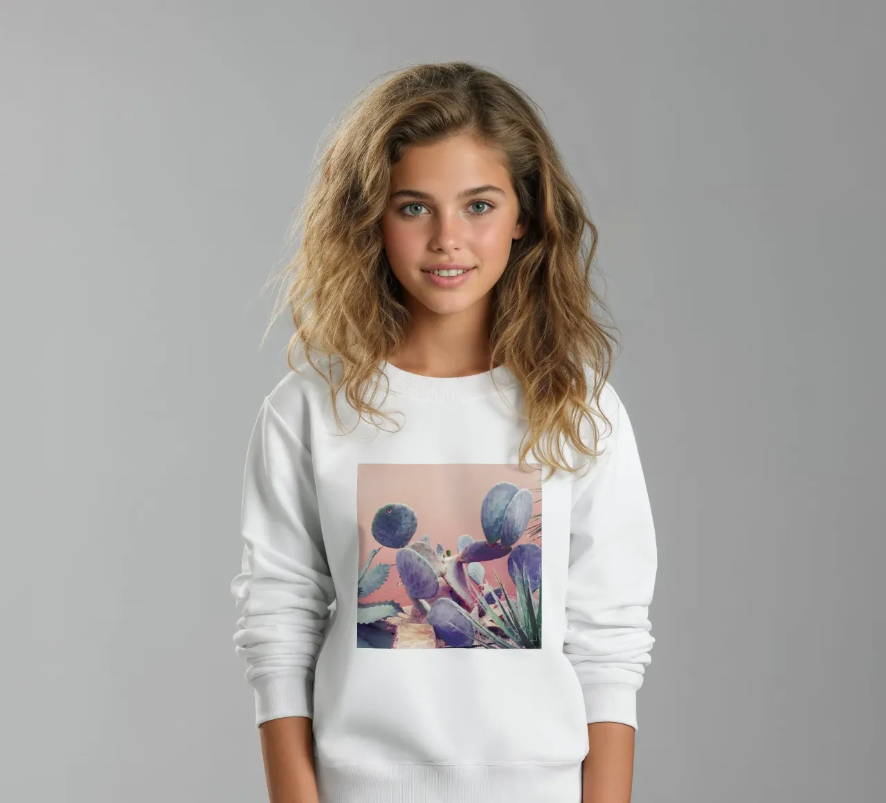 Into the Tropics (Pink) felpa bambino da BlauMaschine