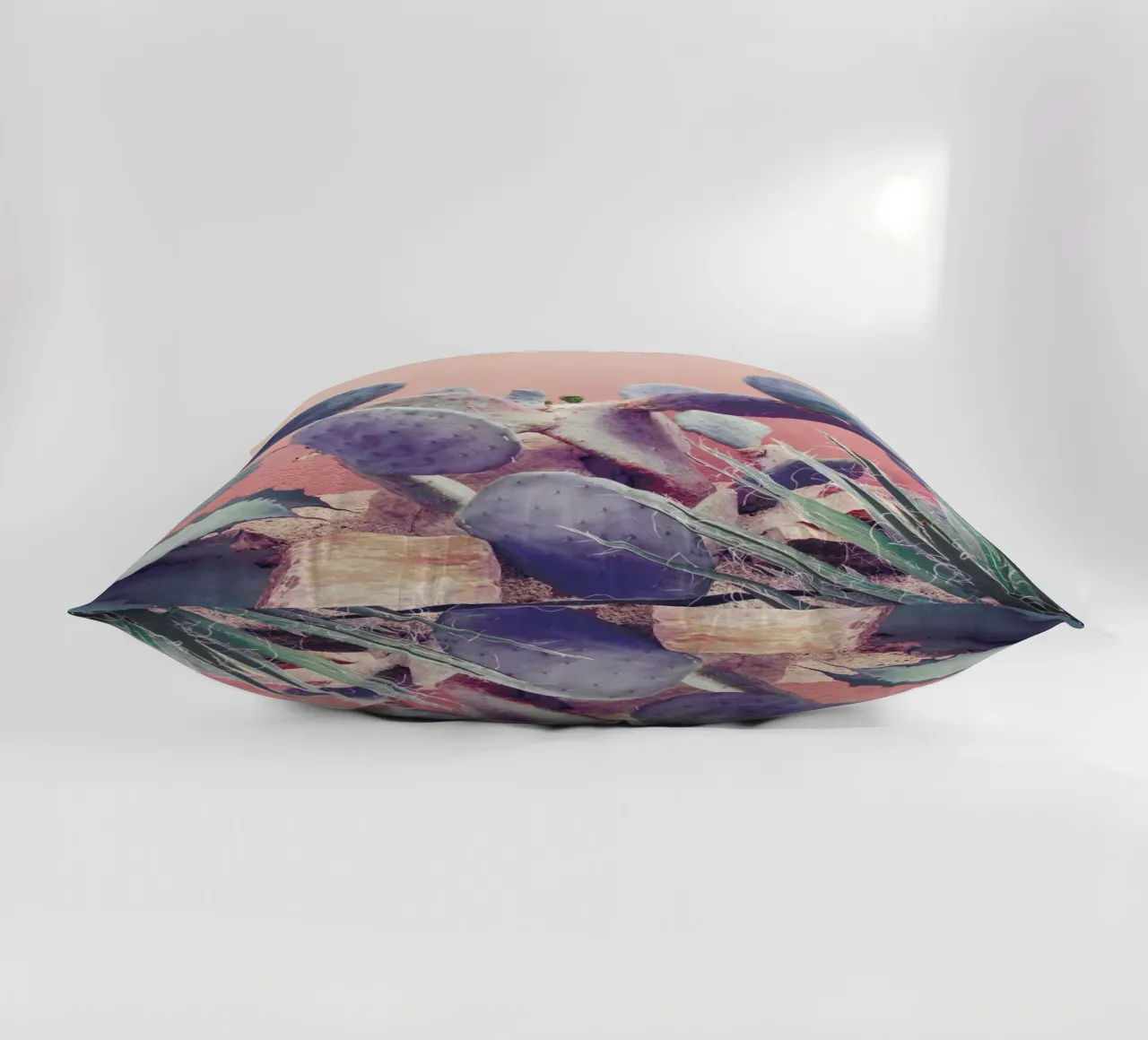 Into the Tropics (Pink) cuscino da BlauMaschine