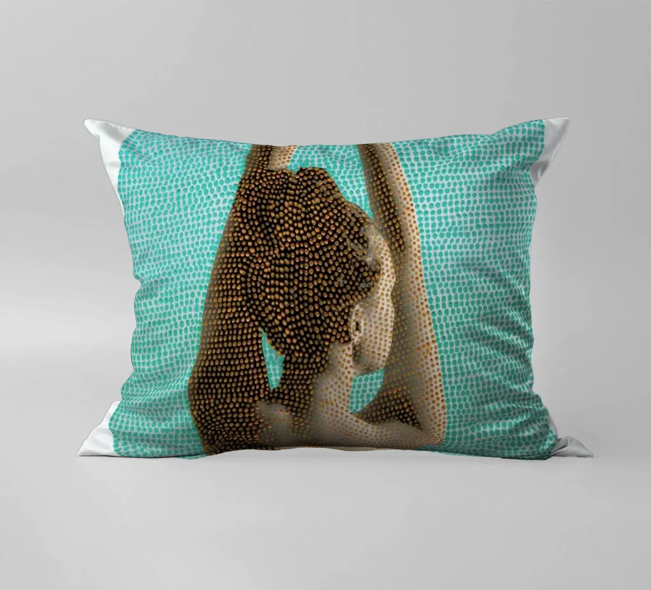 Noise (Mint) cuscino da BlauMaschine