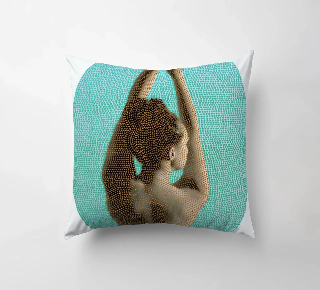 Noise (Mint) cuscino da BlauMaschine