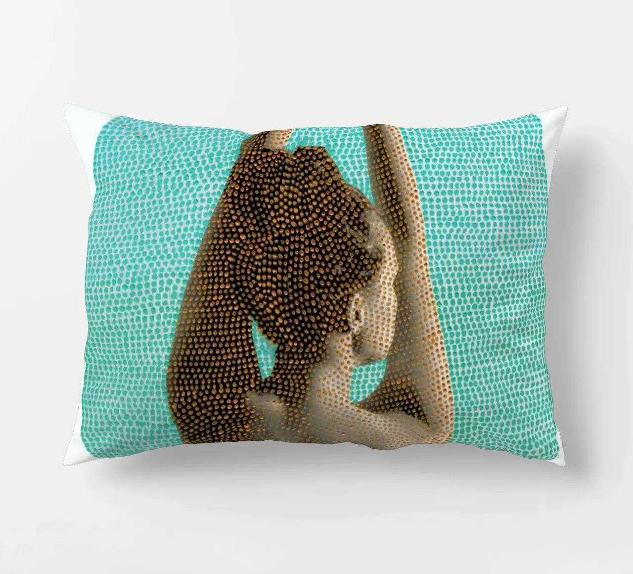 Noise (Mint) cuscino da BlauMaschine
