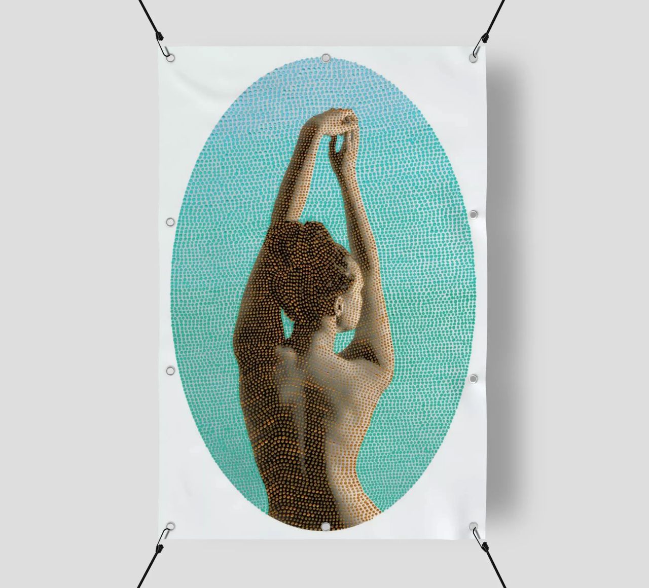 Noise (Mint) telo in pvc da BlauMaschine
