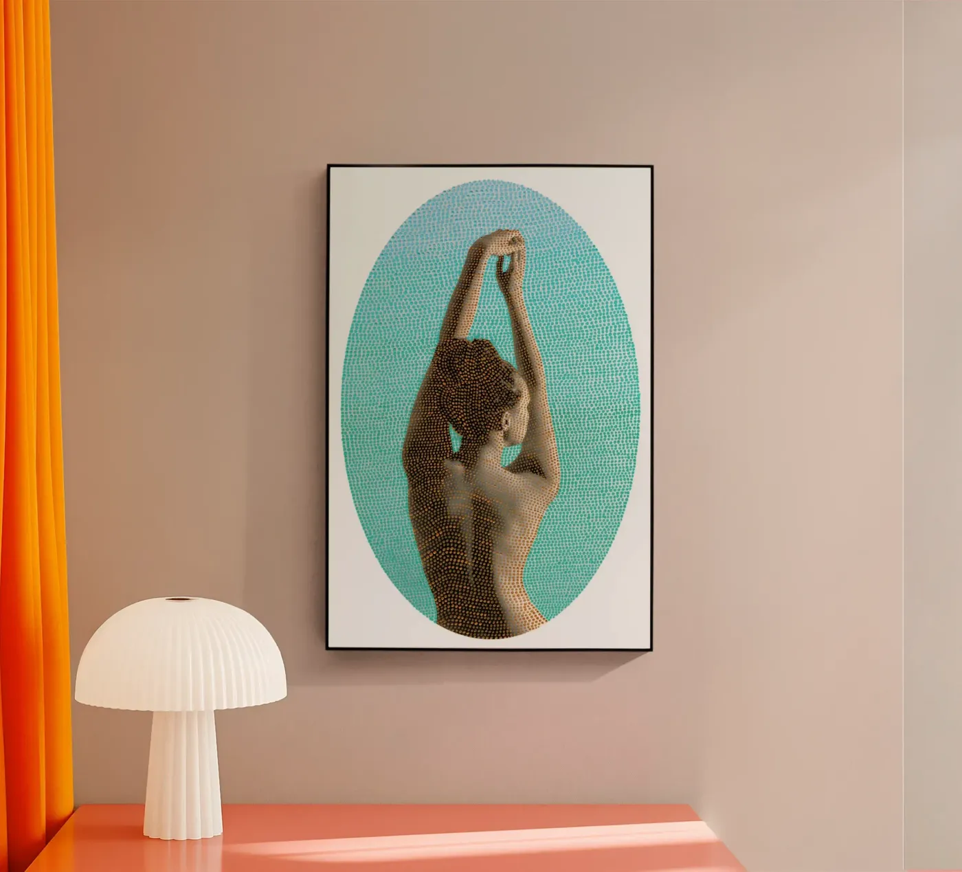 Noise (Mint) acryl van BlauMaschine