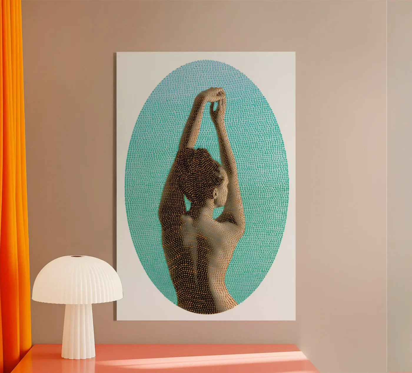 Noise (Mint) acryl van BlauMaschine