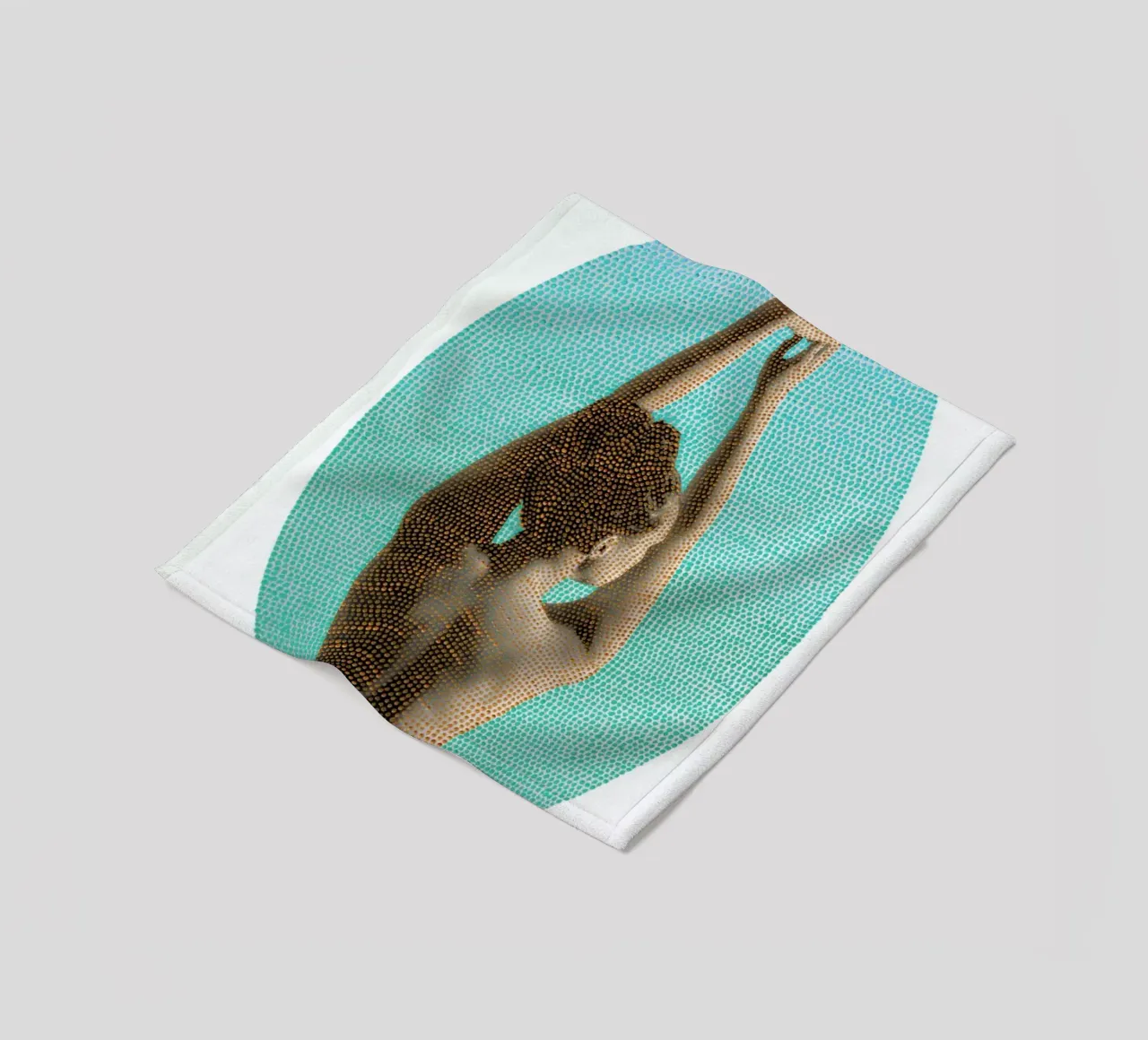 Noise (Mint) coperta in pile da BlauMaschine