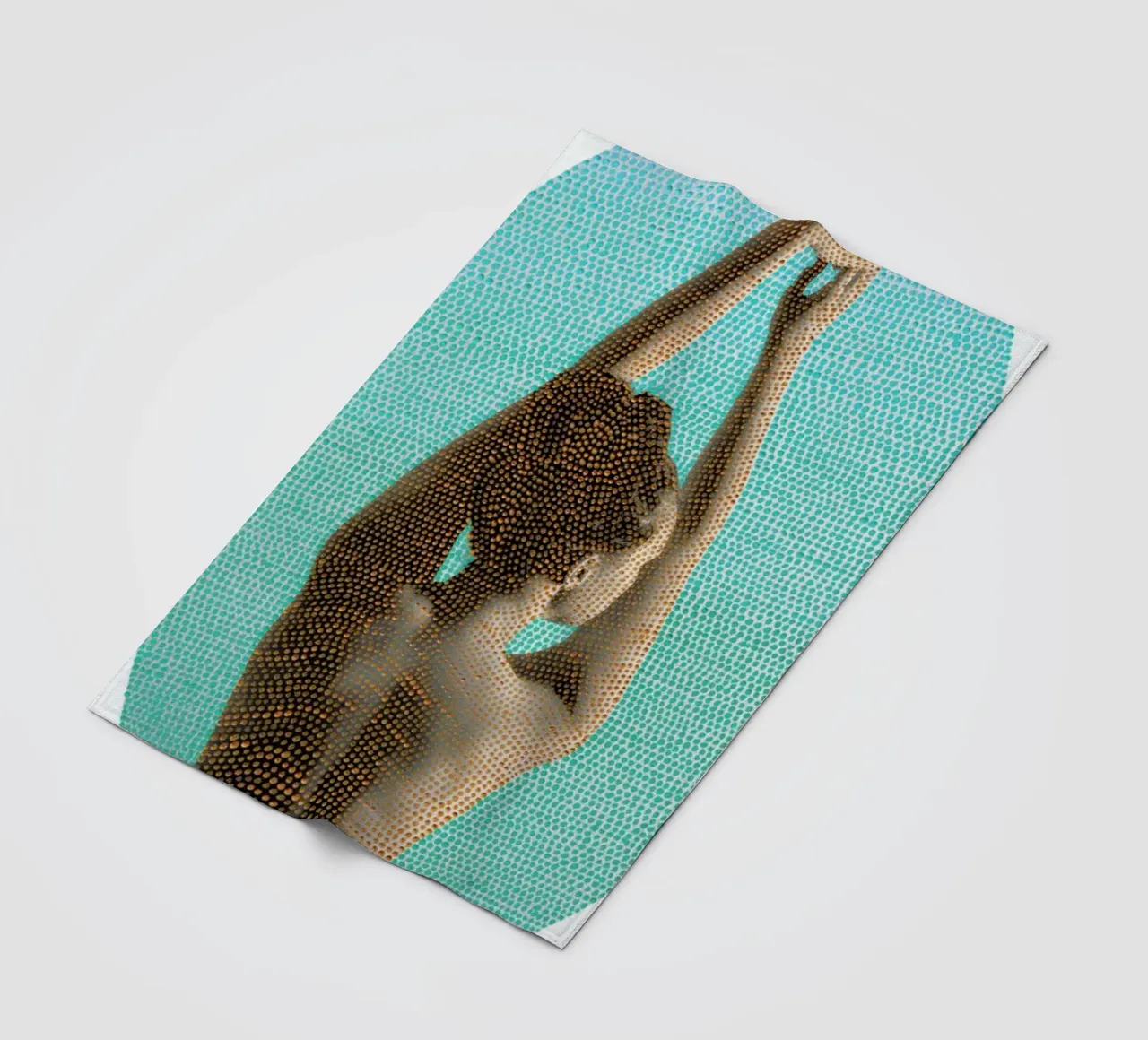Noise (Mint) coperta in pile da BlauMaschine