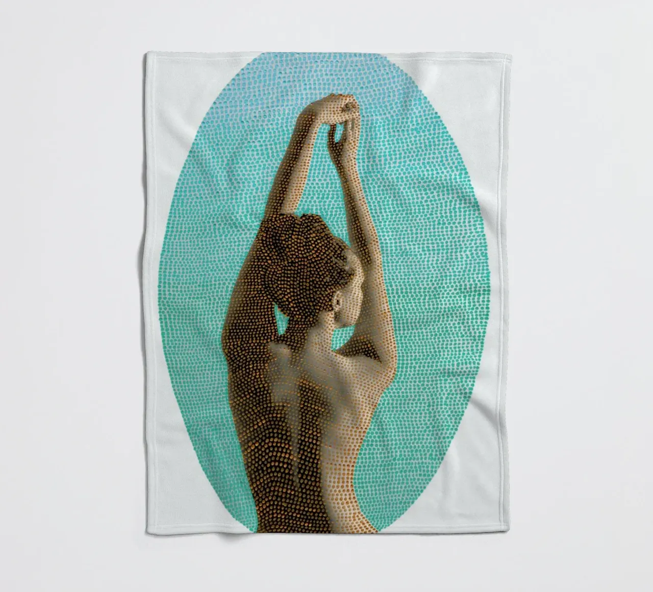 Noise (Mint) coperta in pile da BlauMaschine