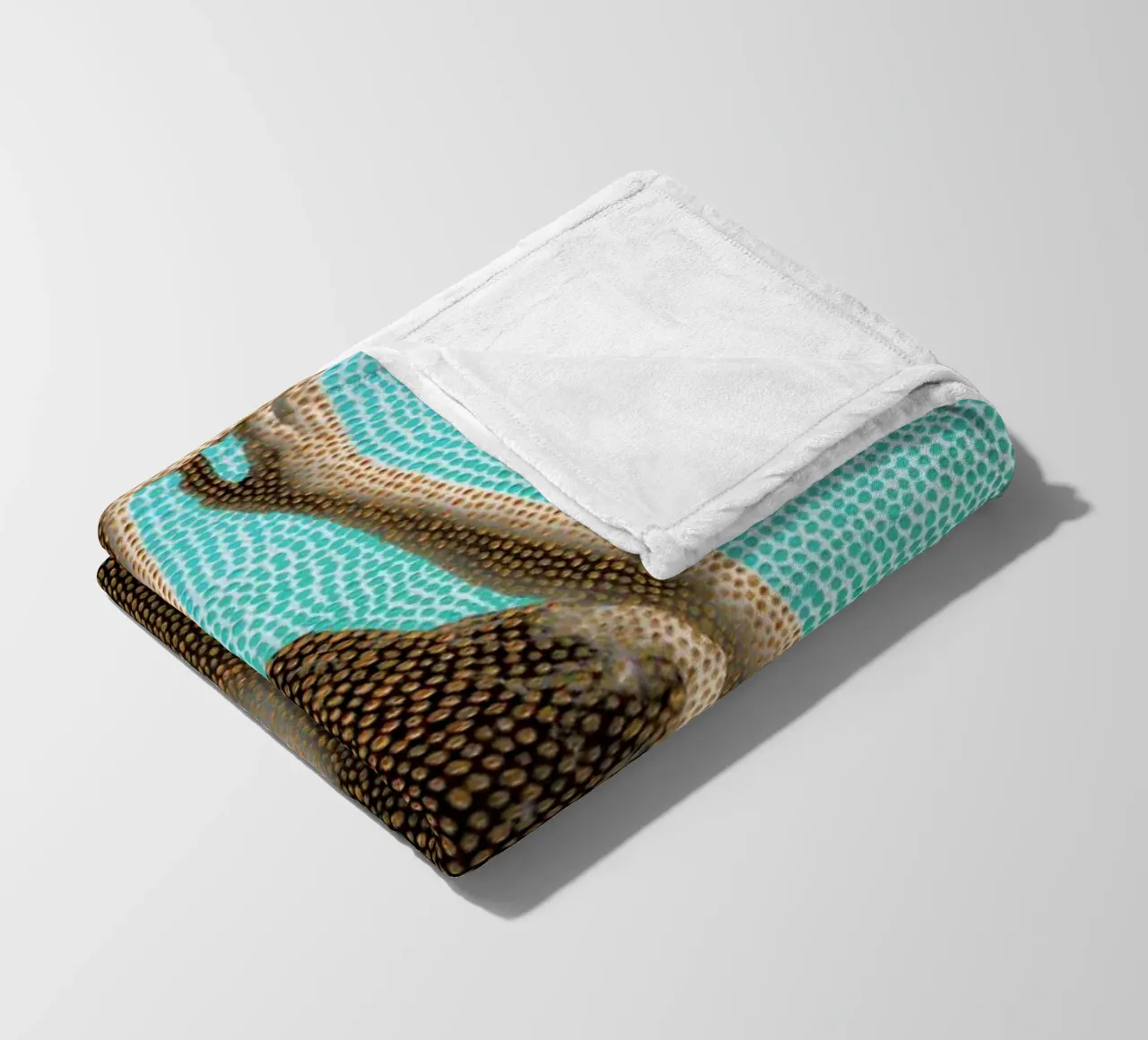 Noise (Mint) coperta in pile da BlauMaschine