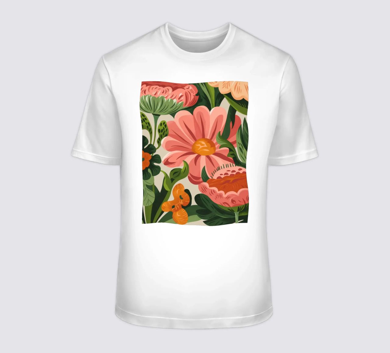 Fiori colorati t-shirt da Artie Shifa