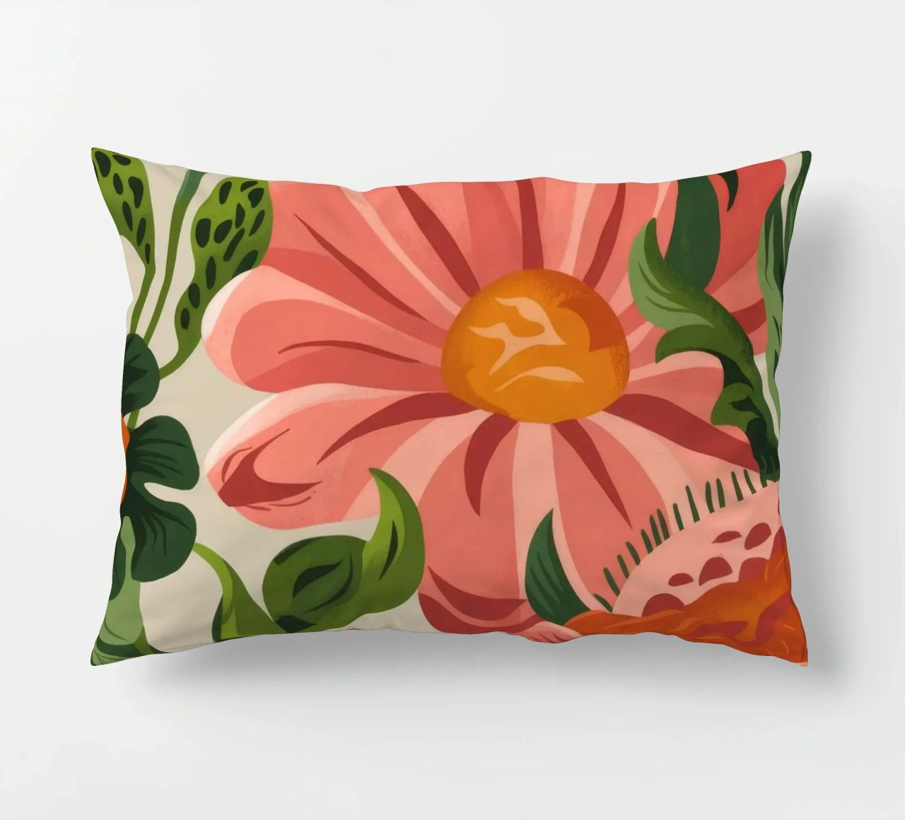Fiori colorati cuscino da Artie Shifa