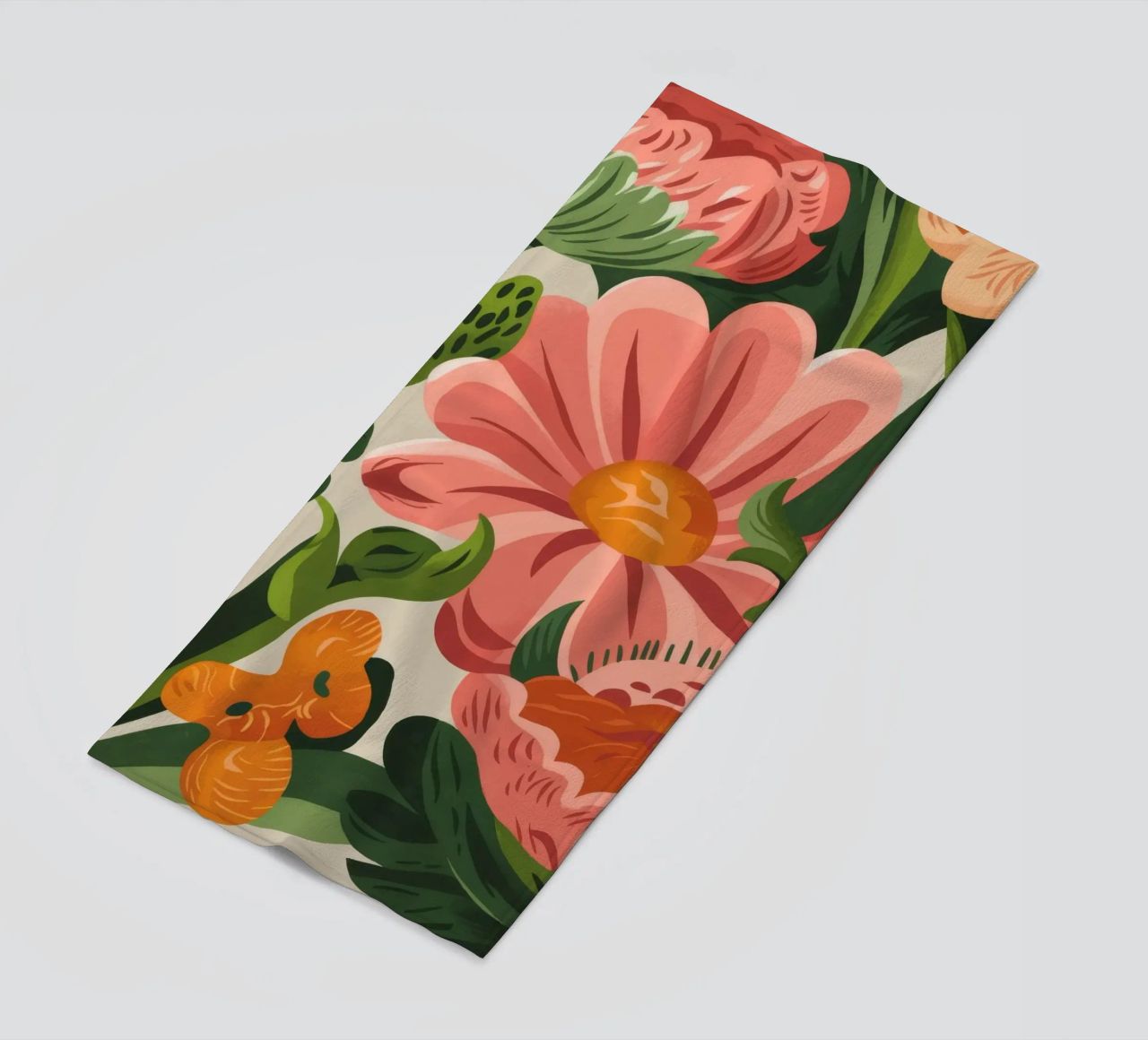 Fiori colorati telo mare da Artie Shifa