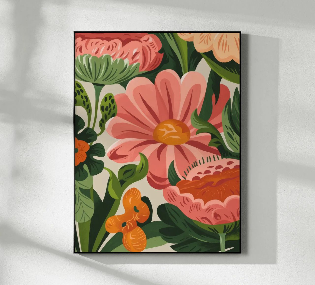 Fiori colorati plexiglass da Artie Shifa