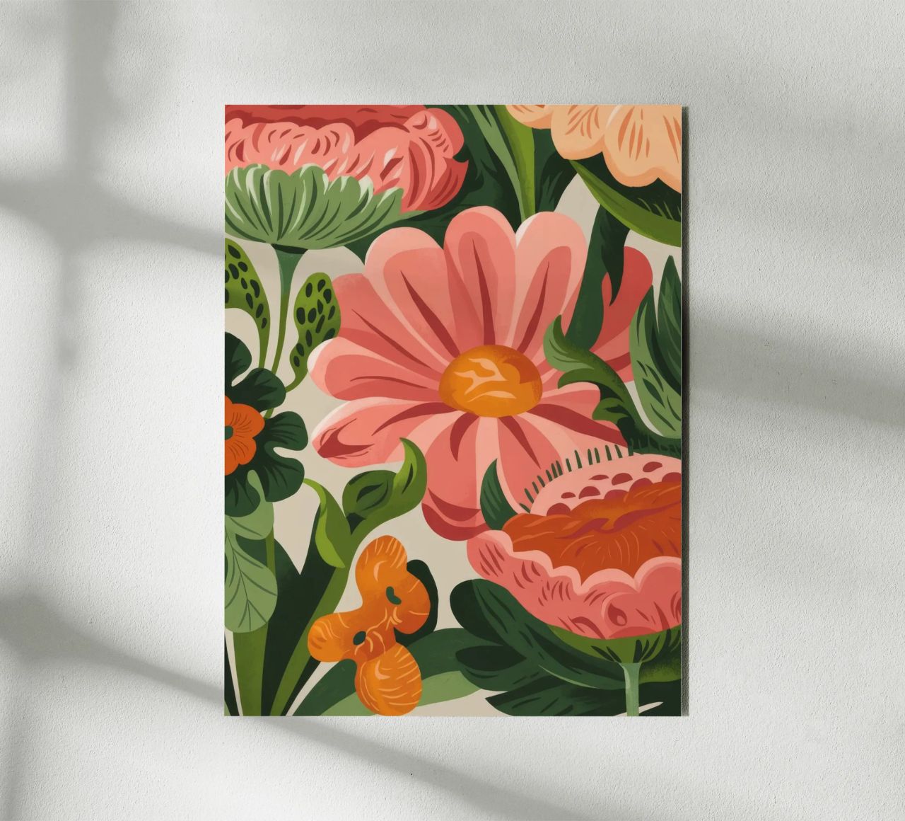 Fiori colorati alluminio dibond da Artie Shifa