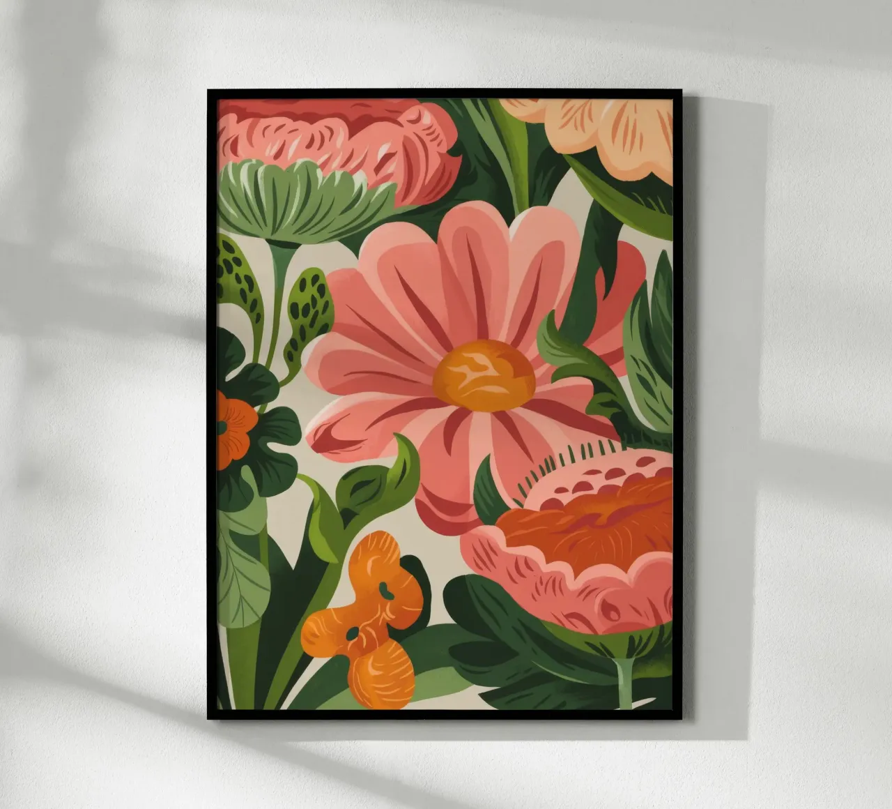 Fiori colorati poster da Artie Shifa