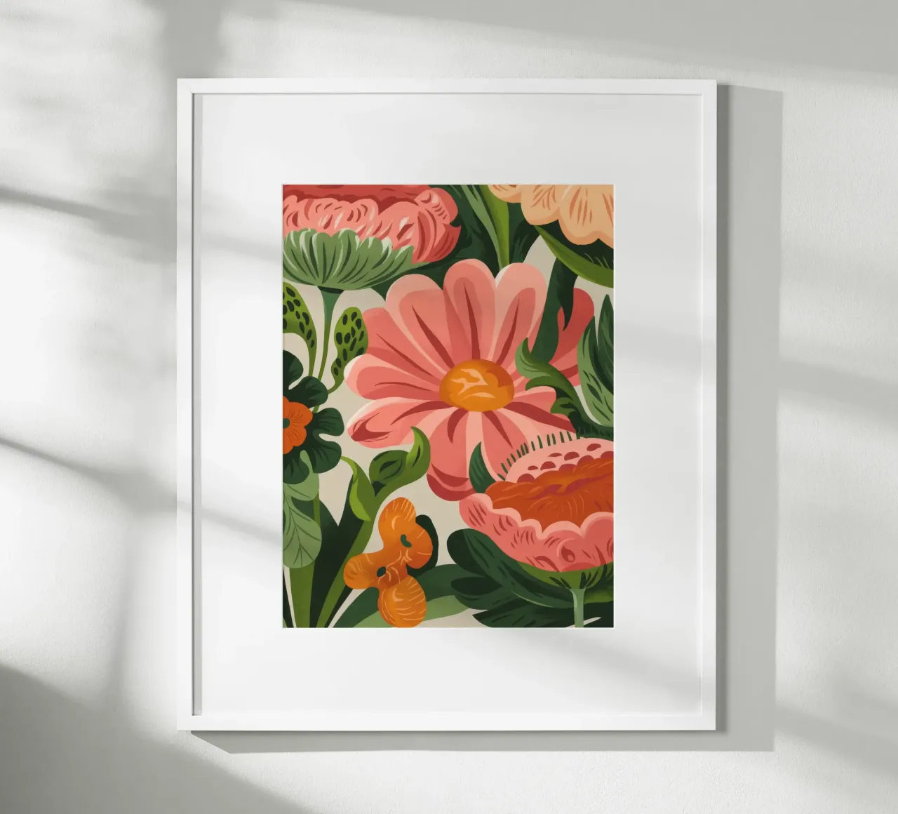 Fiori colorati carta hahnemühle da Artie Shifa