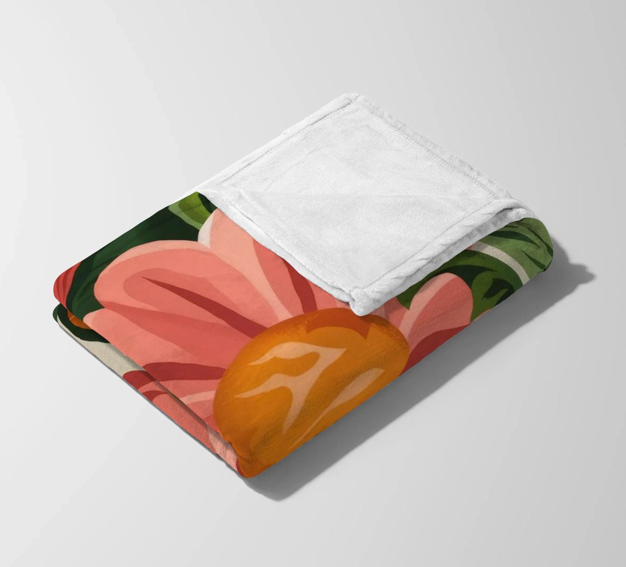 Fiori colorati coperta in pile da Artie Shifa