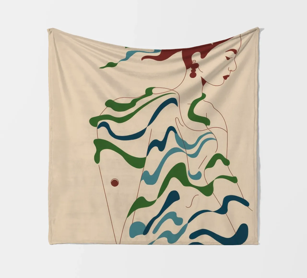Armonia fluida coperta in pile da Artie Shifa
