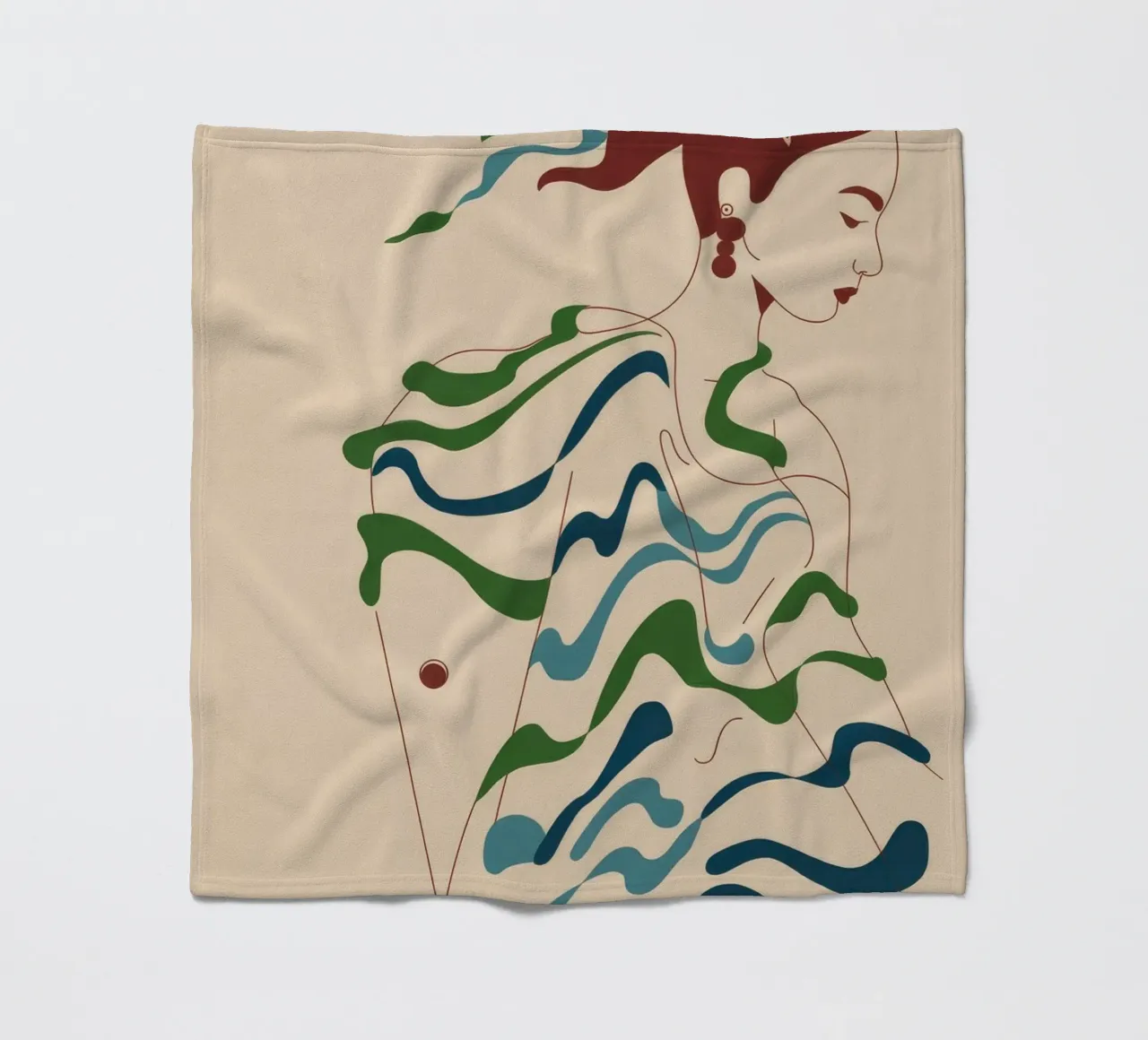 Armonia fluida coperta in pile da Artie Shifa