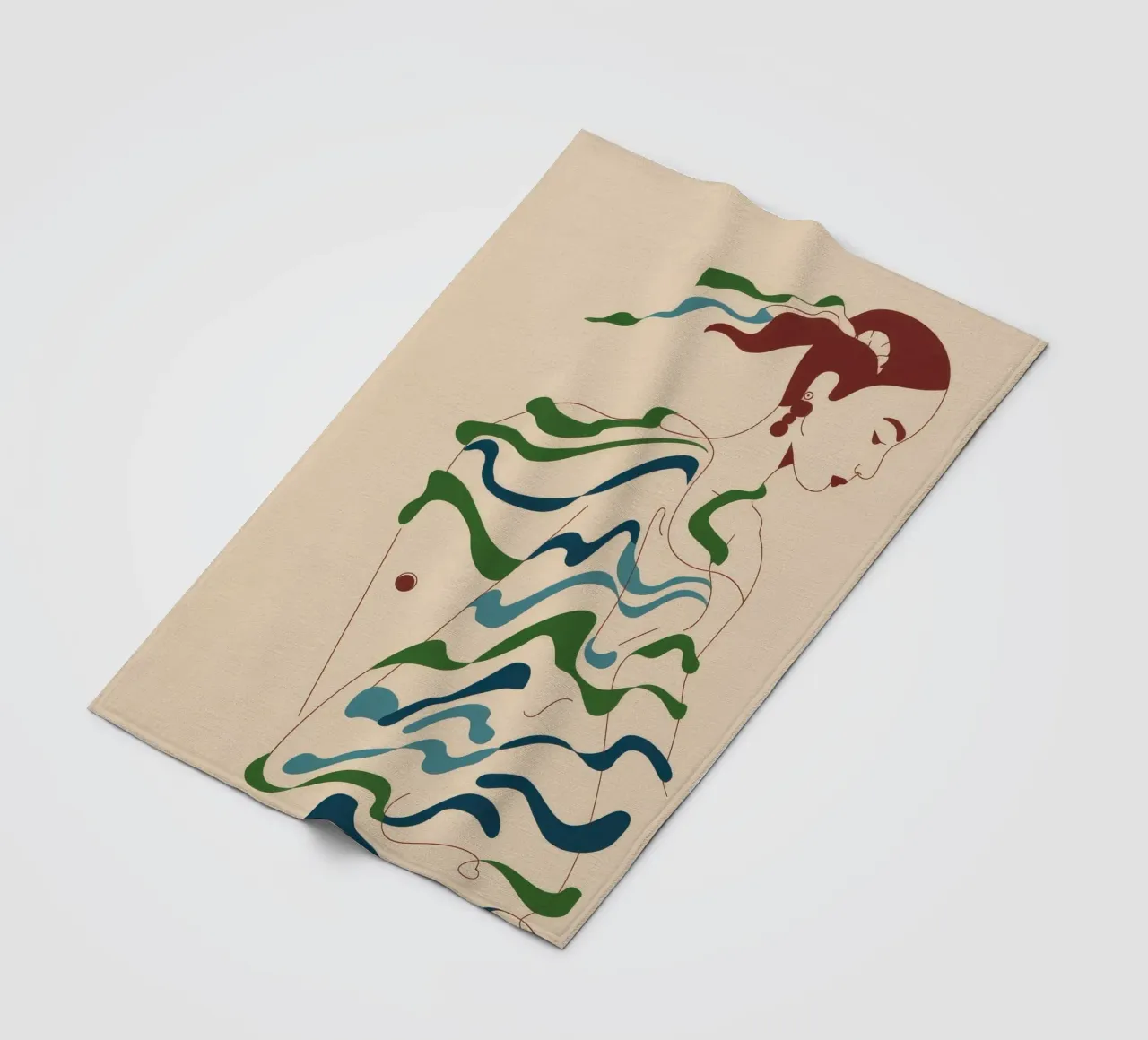 Armonia fluida coperta in pile da Artie Shifa