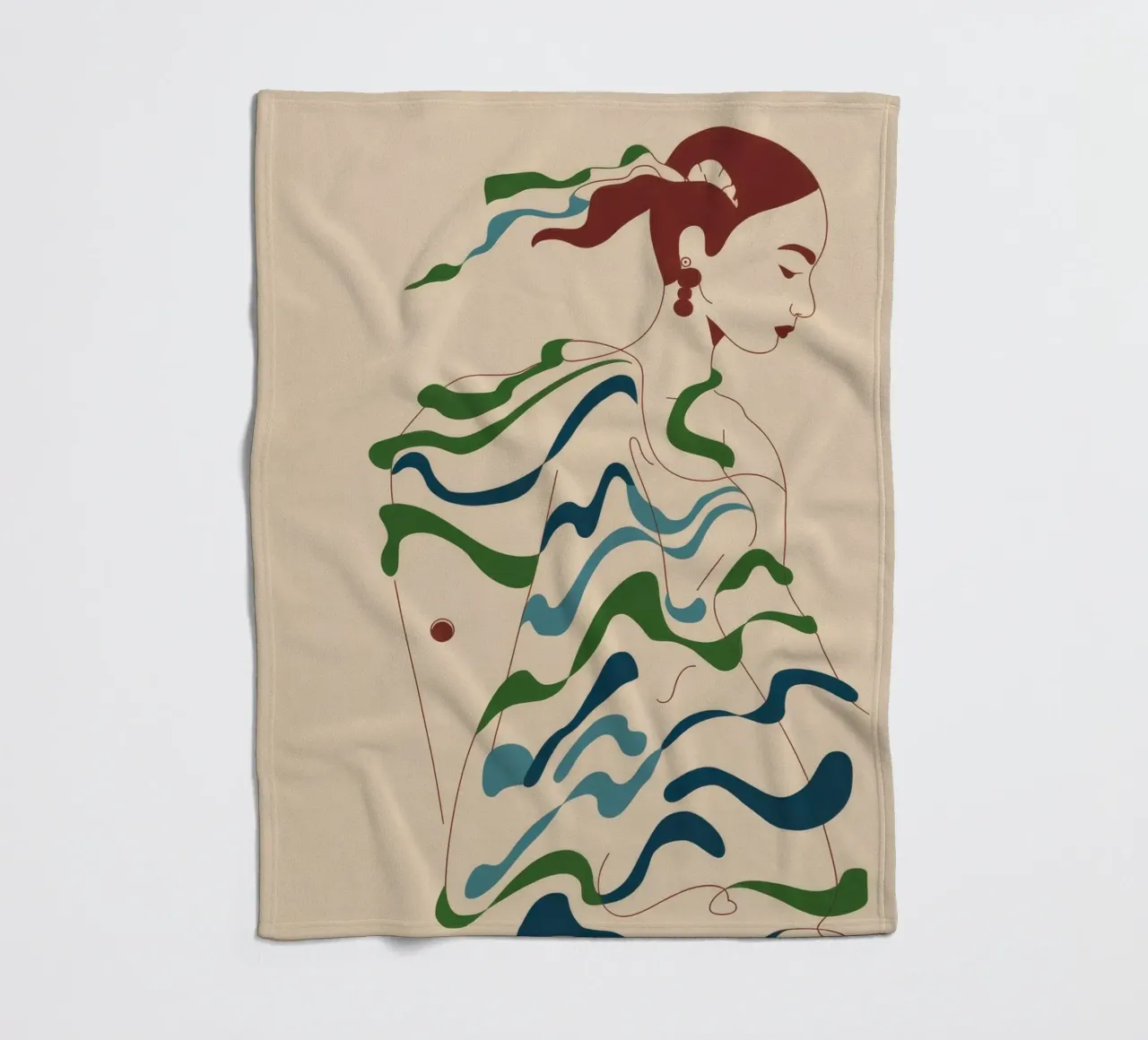 Armonia fluida coperta in pile da Artie Shifa