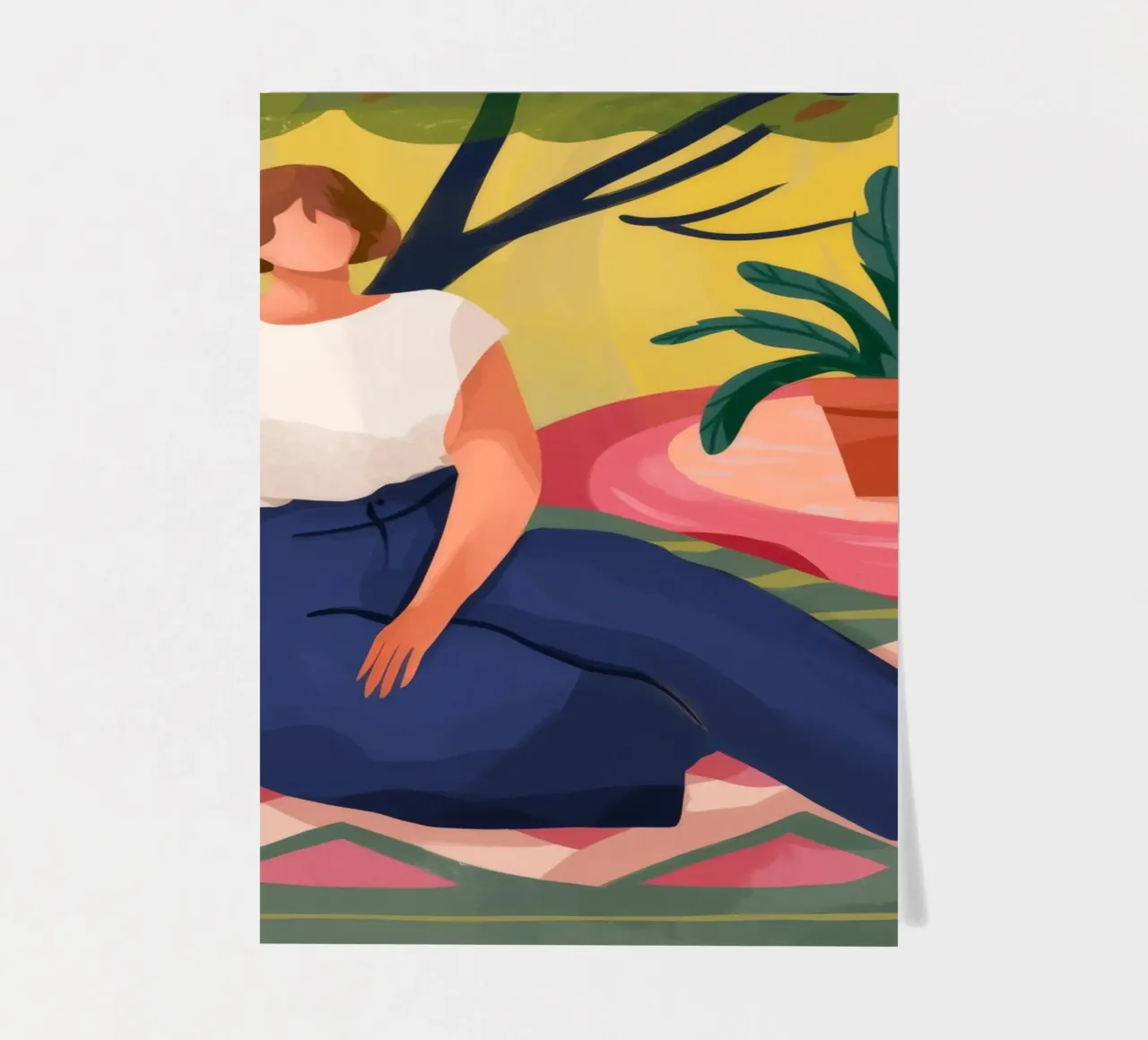 Comforting Rest sticker sheet by Artie Shifa