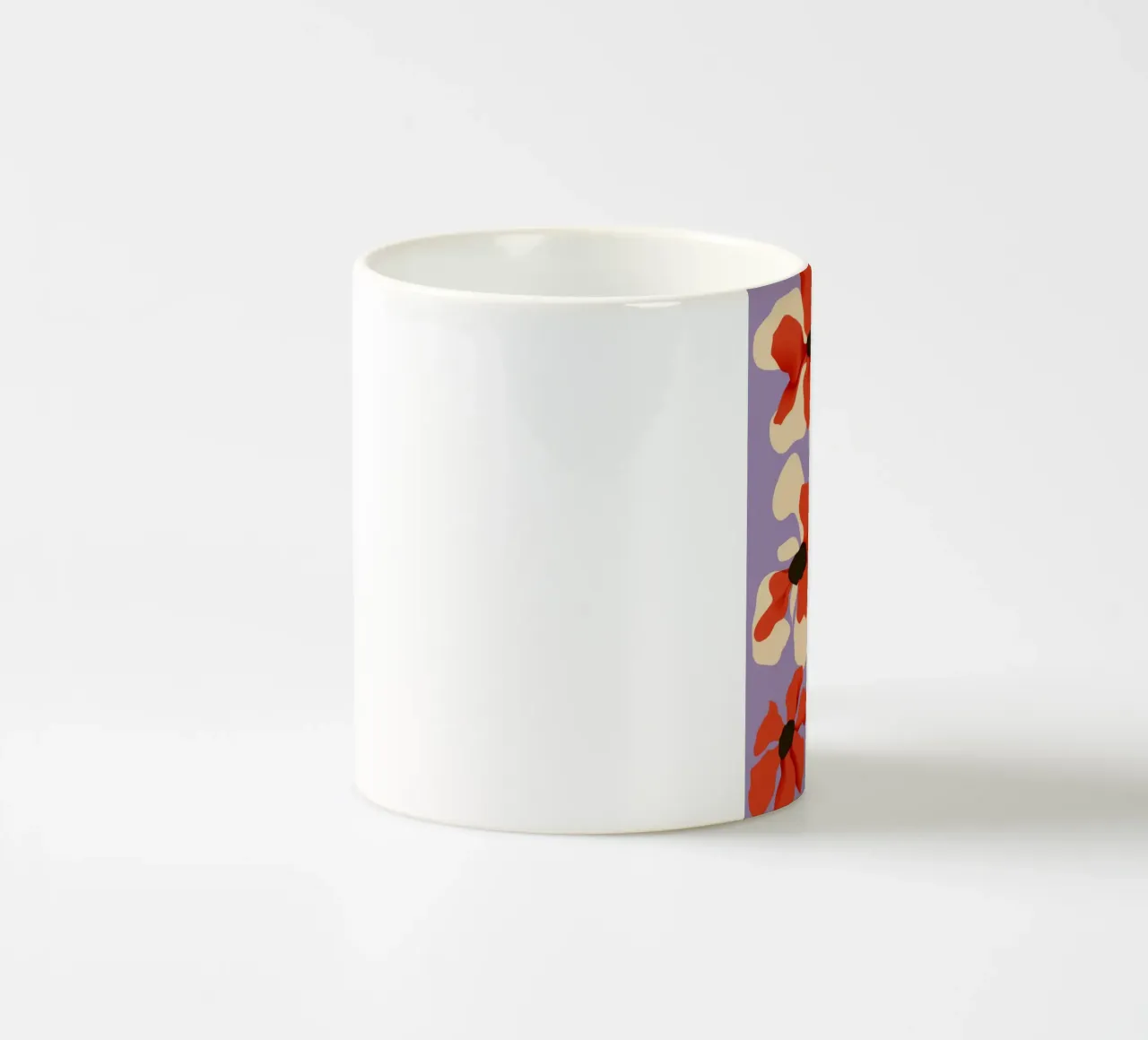 Fioritura cremisi tazza in ceramica da Artie Shifa