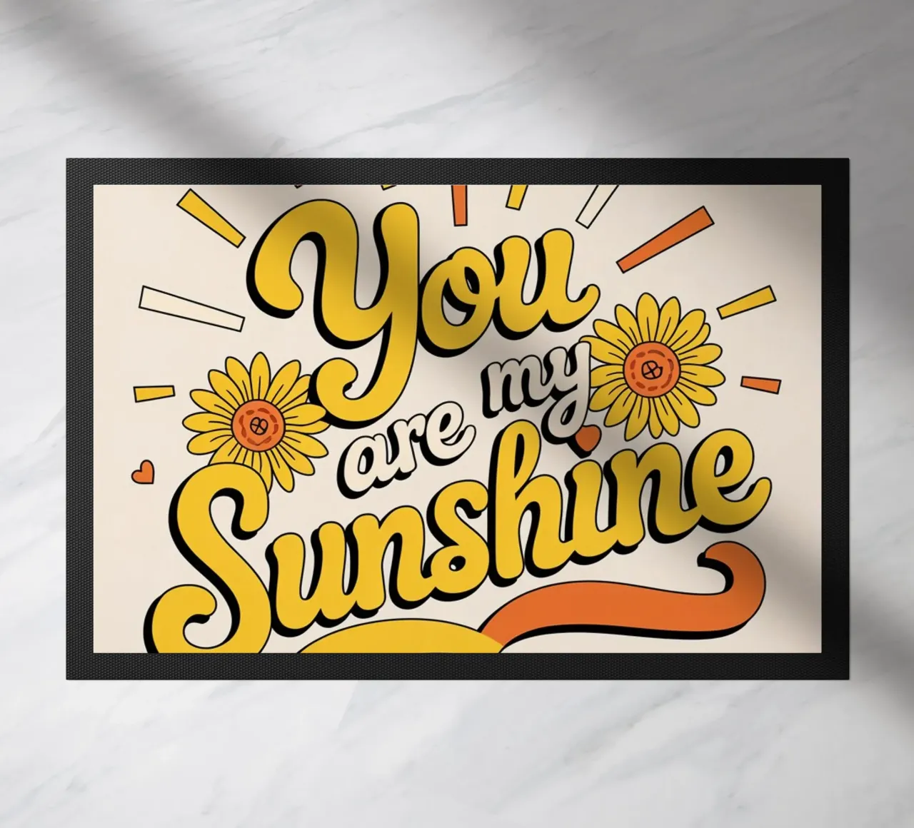 Sei il mio raggio di sole zerbino da logic
