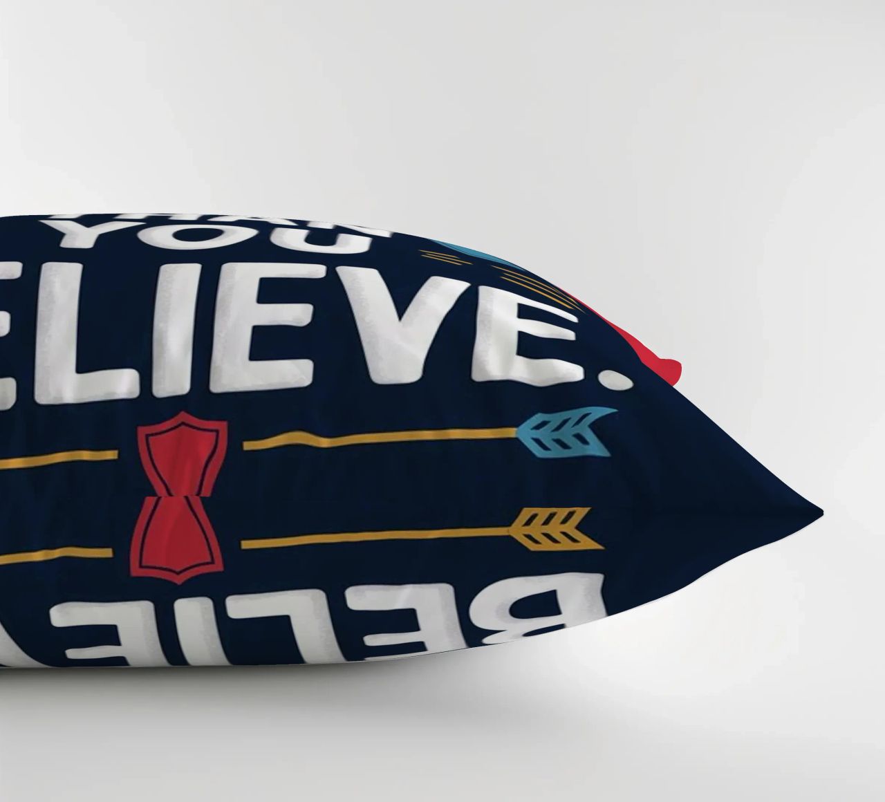 Vous êtes plus courageux que vous ne le croyez. coussin de logic
