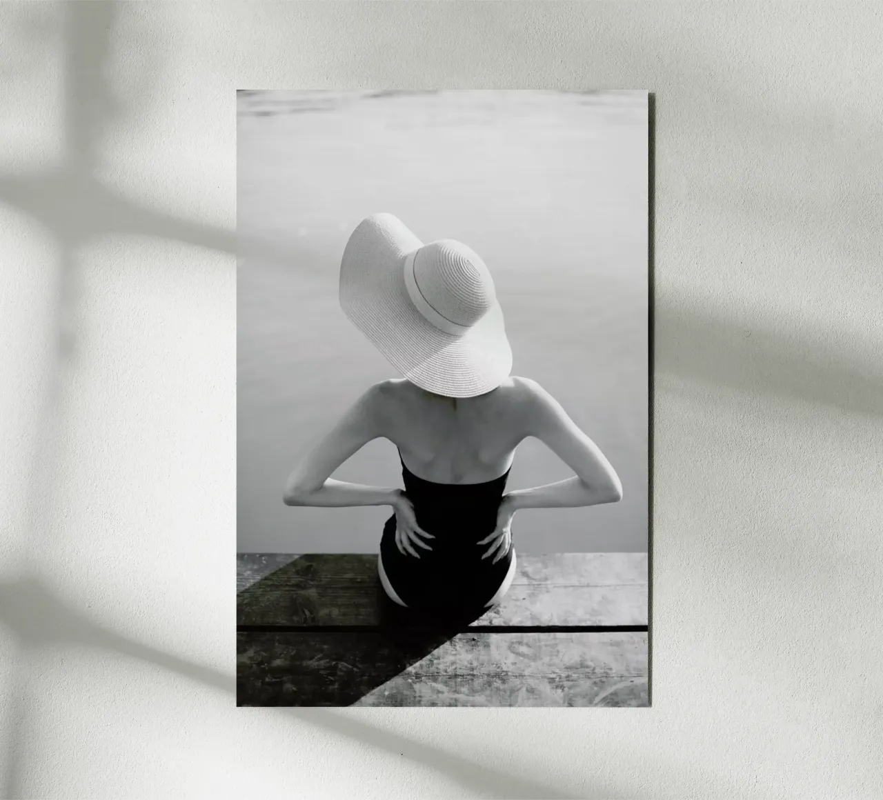 Beach Girl alluminio dibond da Jovana Rikalo