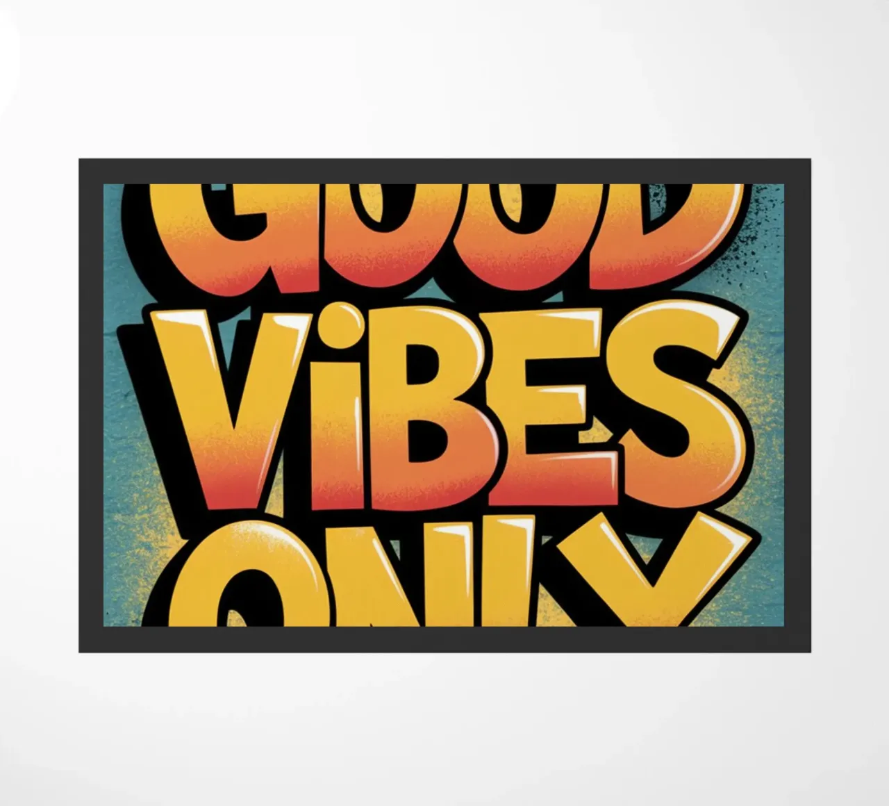 GOOD VIBES ONLY doormat by logic