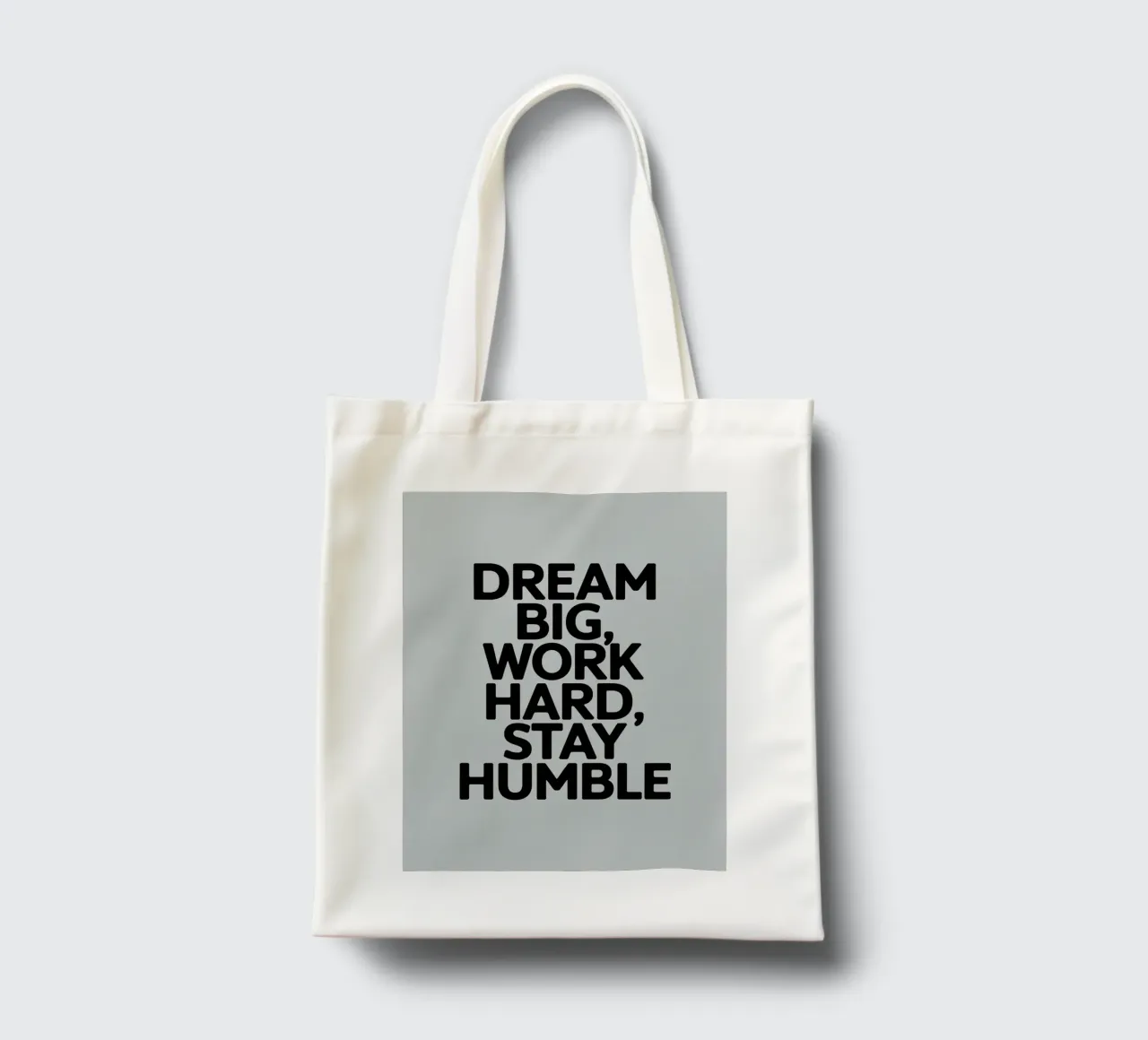 RÊVER GRAND, TRAVAILLER DUR, RESTER HUMBLE tote bag de logic