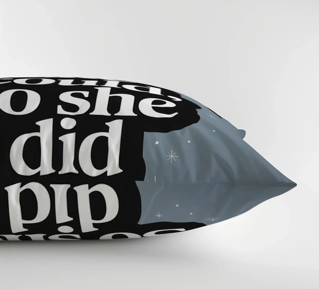 She Believed She Could, So She Did decorative cushion by logic