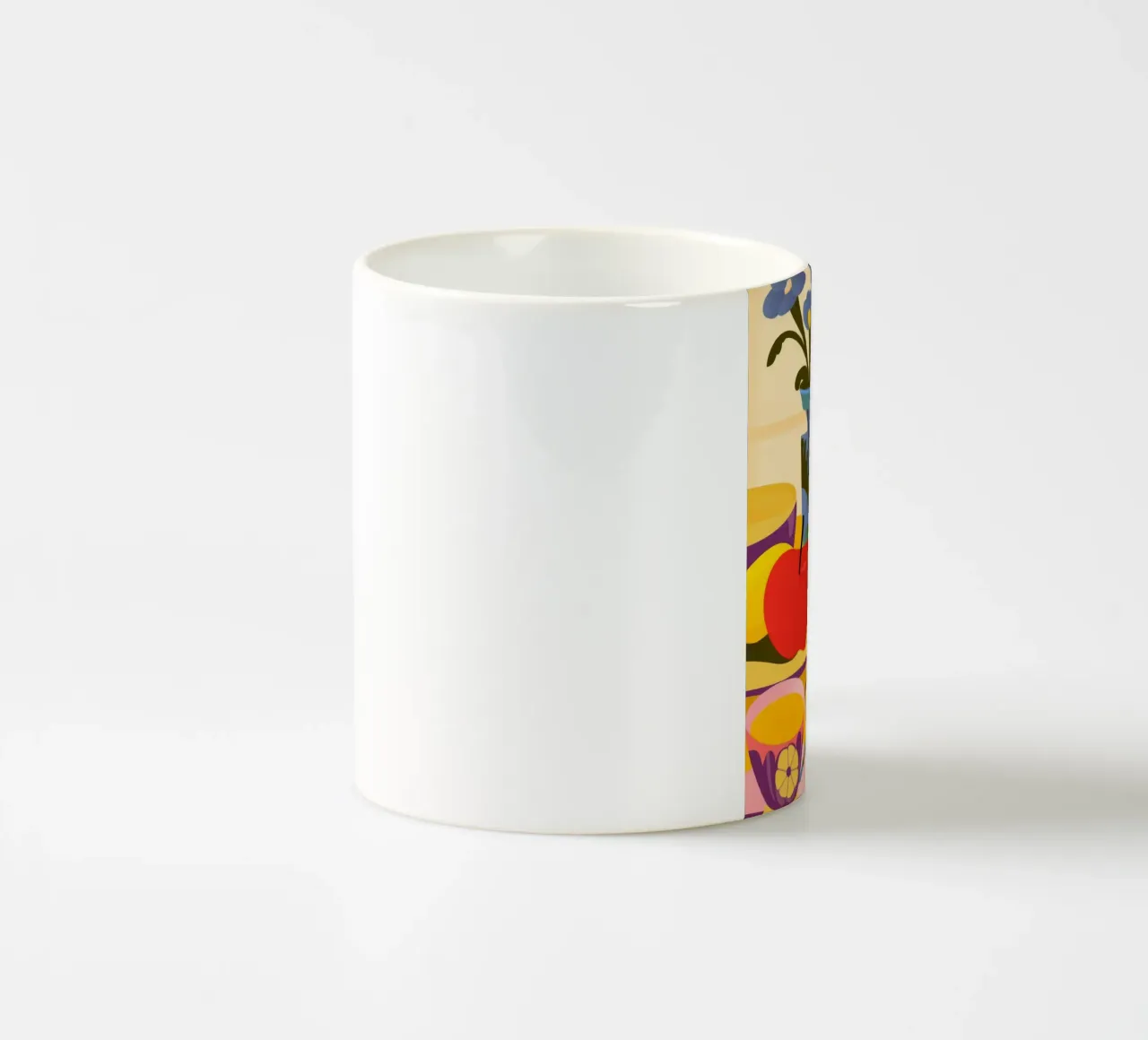 Still Life Symphony ceramic mug by Artie Shifa