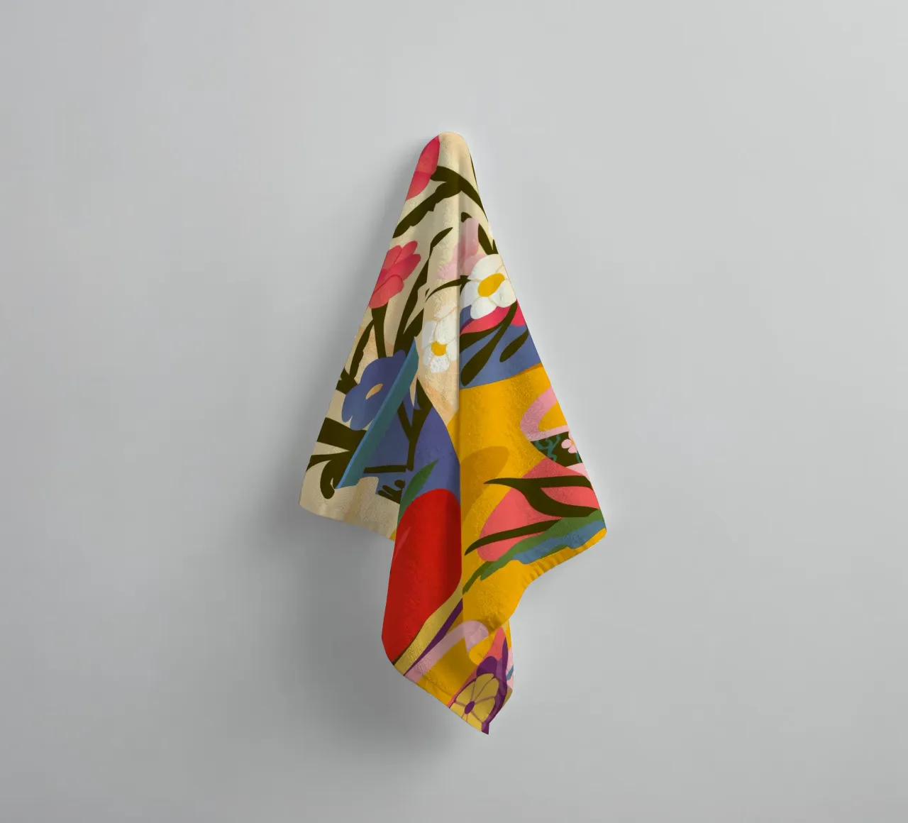 Stilleven Symfonie badhanddoek van Artie Shifa