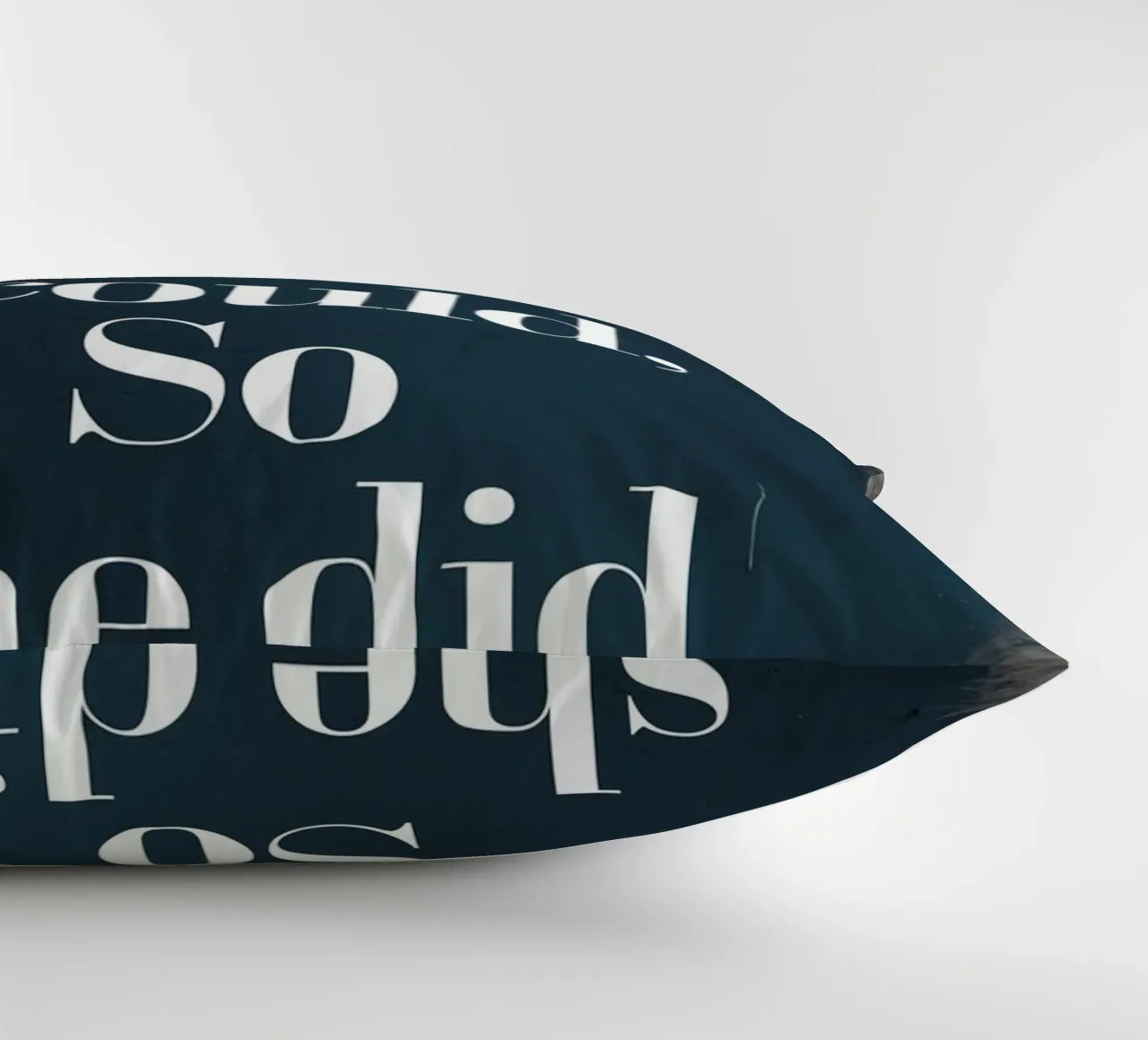 She Believed She Could, So She Did decorative cushion by logic