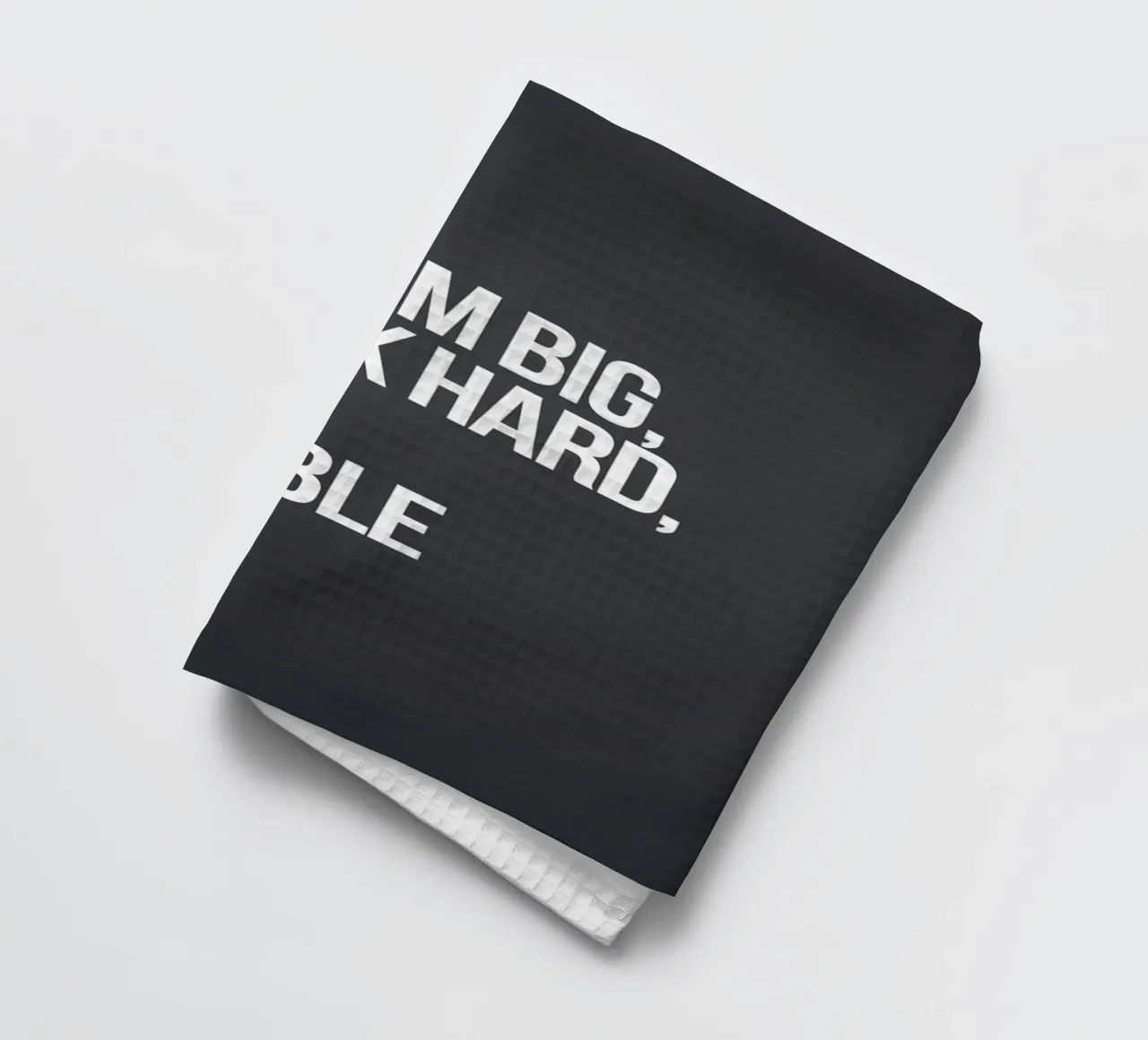 RÊVER GRAND, TRAVAILLER DUR, RESTER HUMBLE torchon de logic