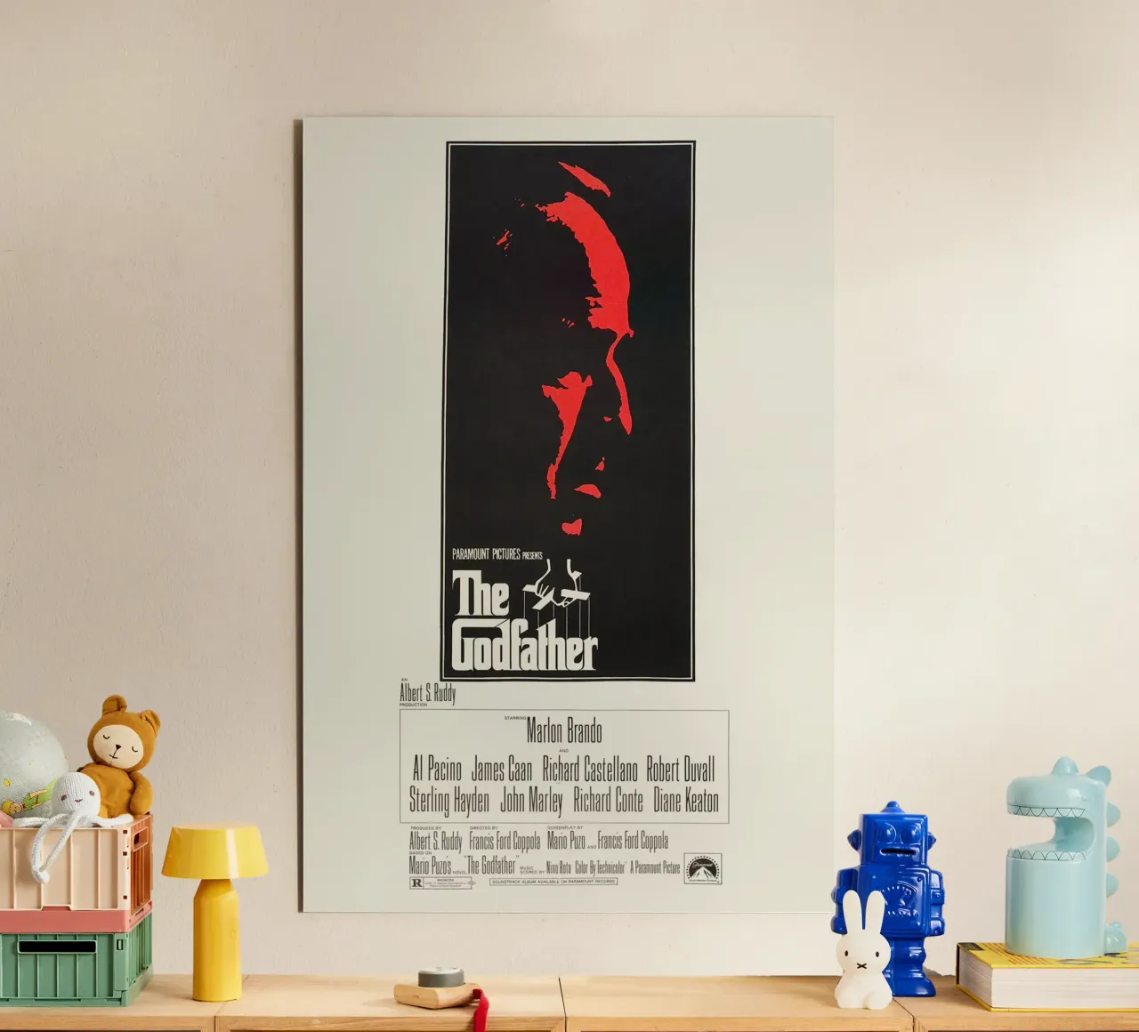 The Godfather Movie alluminio dibond da Attaboy Dsgn