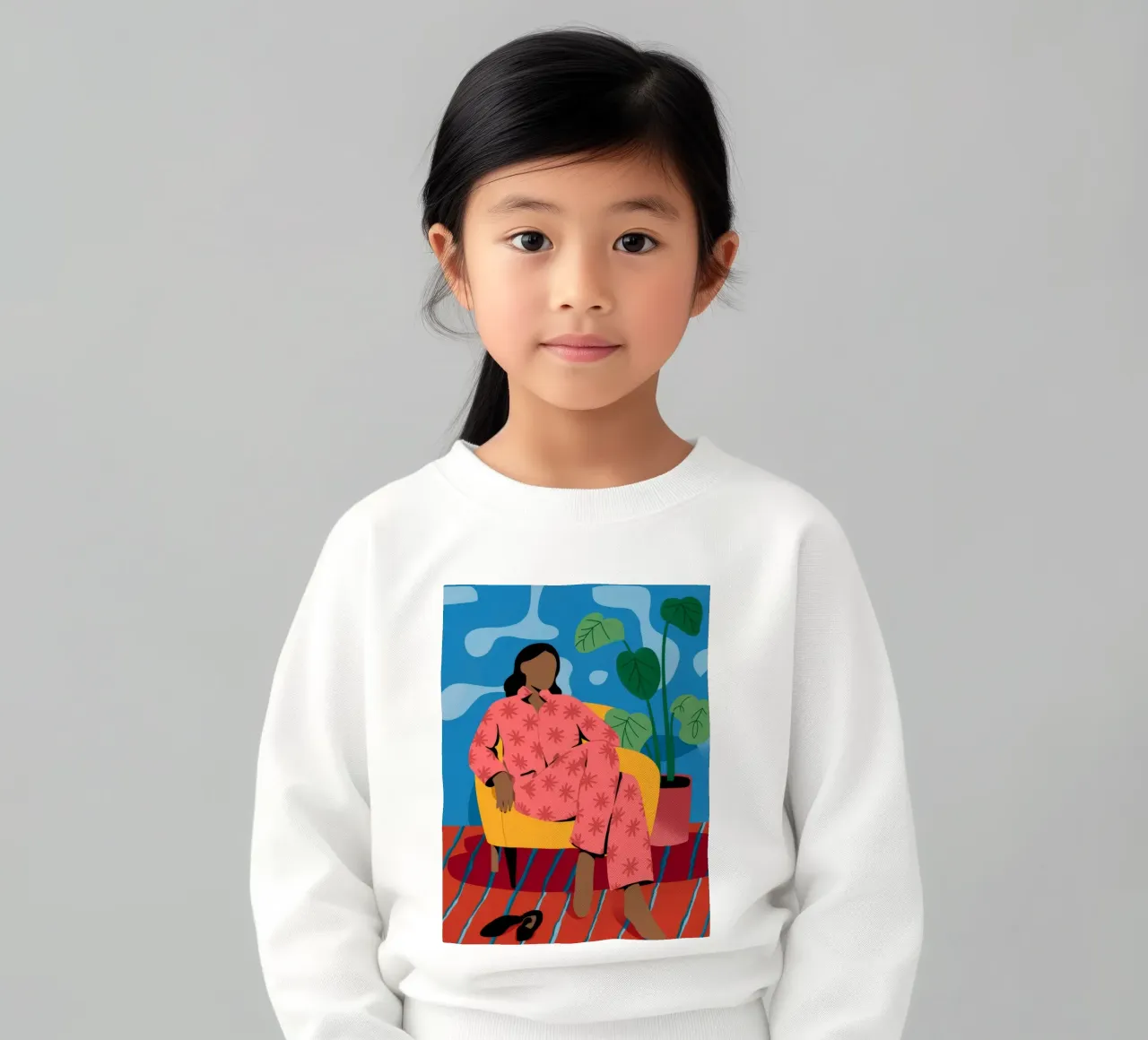 Comfort a colori felpa bambino da Artie Shifa