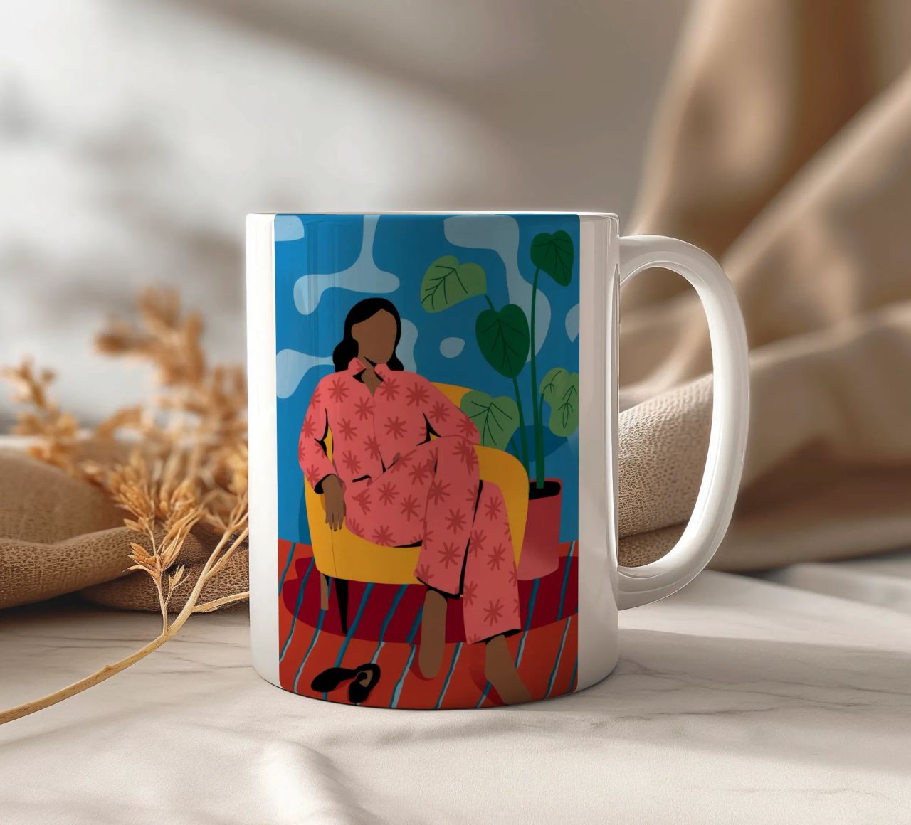 Comfort a colori tazza in ceramica da Artie Shifa