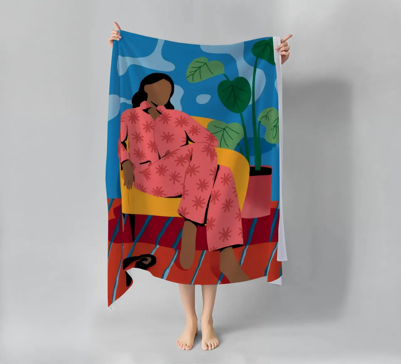 Comfort a colori telo mare da Artie Shifa