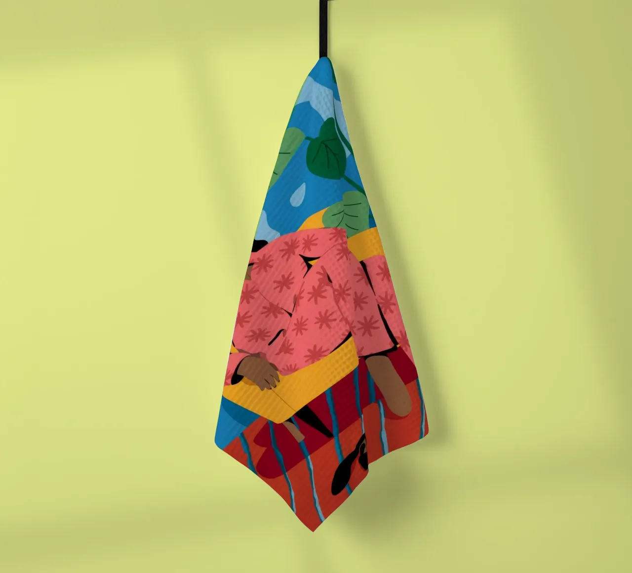 Comfort a colori canovaccio da cucina da Artie Shifa