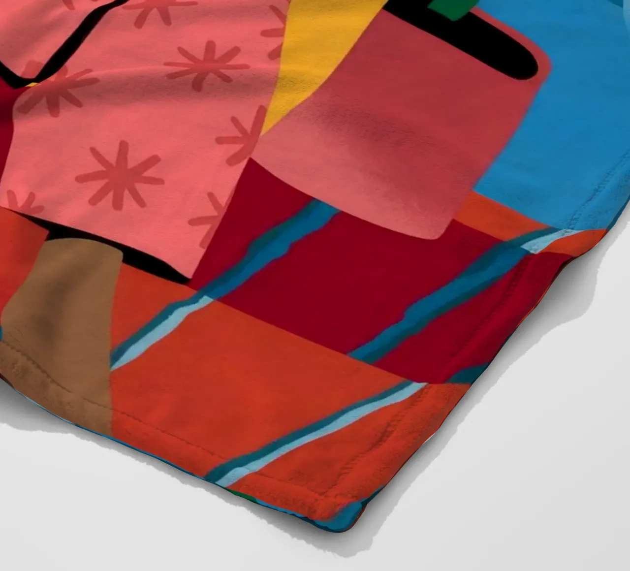 Comfort a colori coperta in pile da Artie Shifa