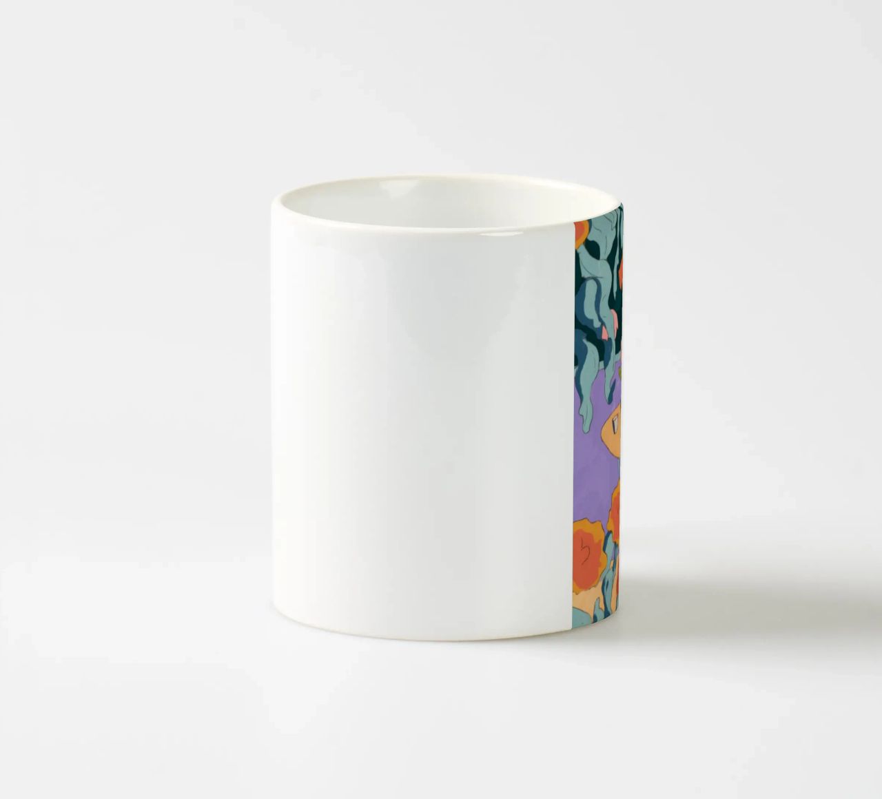 Momento floreale tazza in ceramica da Artie Shifa