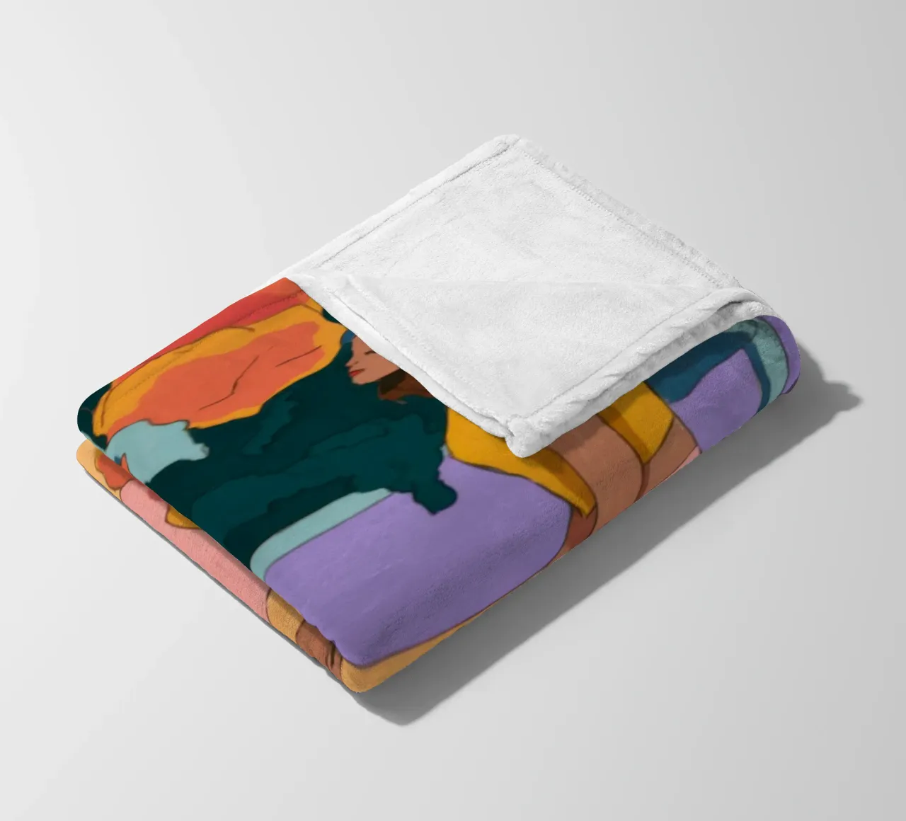 Momento floreale coperta in pile da Artie Shifa