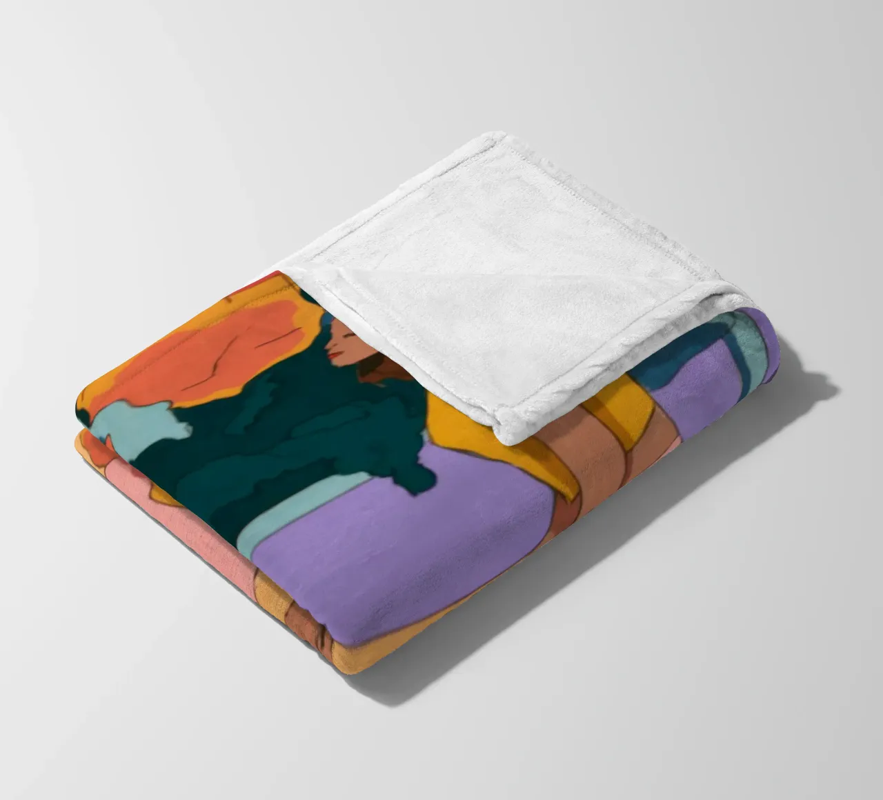 Momento floreale coperta in pile da Artie Shifa