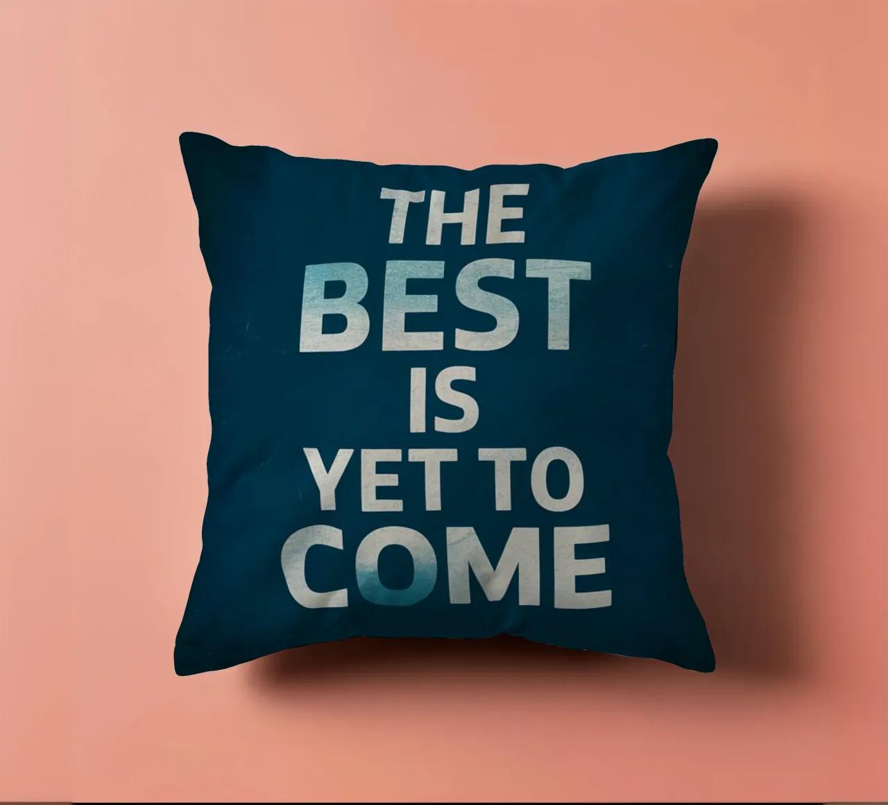 IL MEGLIO DEVE ANCORA VENIRE cuscino da logic